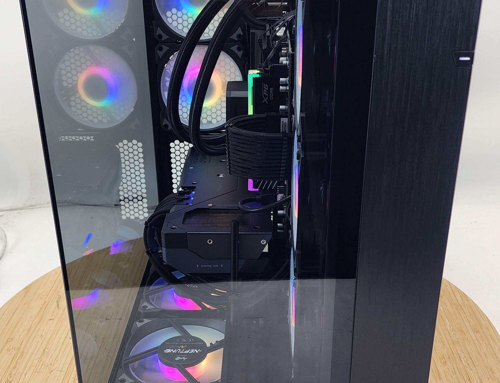 Gaming PC Ryzen 7 9700X 32GB RAM 2TB SSD RX 9070 XT 16GB Windows 11 Computer