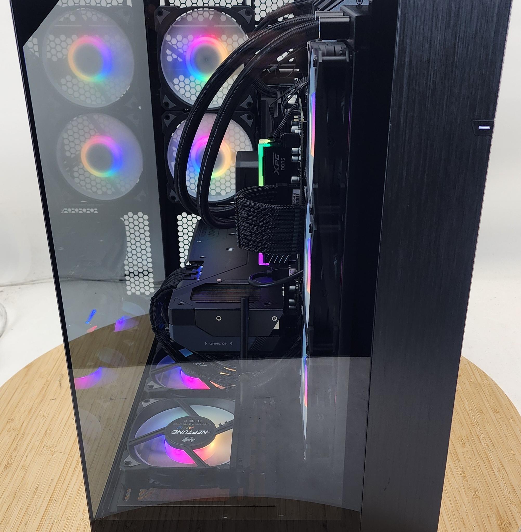 Gaming PC Ryzen 7 9700X 32GB RAM 2TB SSD RX 9070 XT 16GB Windows 11 Computer