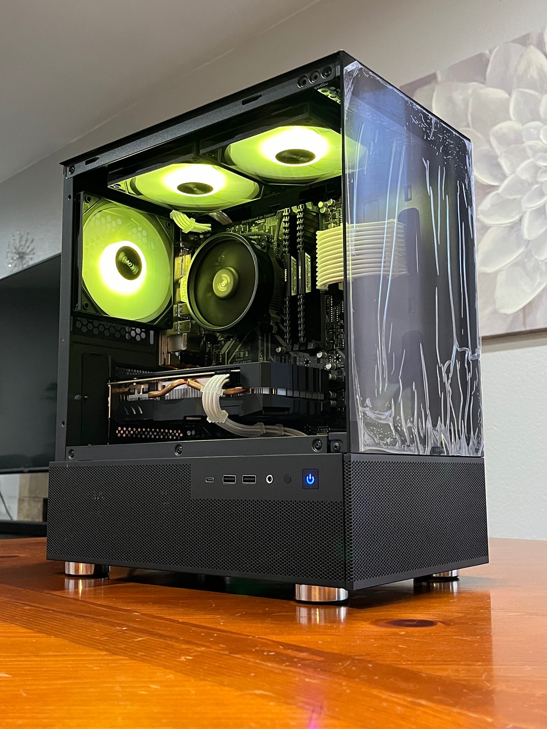 RX 580 8GB, Ryzen 7 2700X, 16GB RAM | Black RGB Gaming Computer/PC