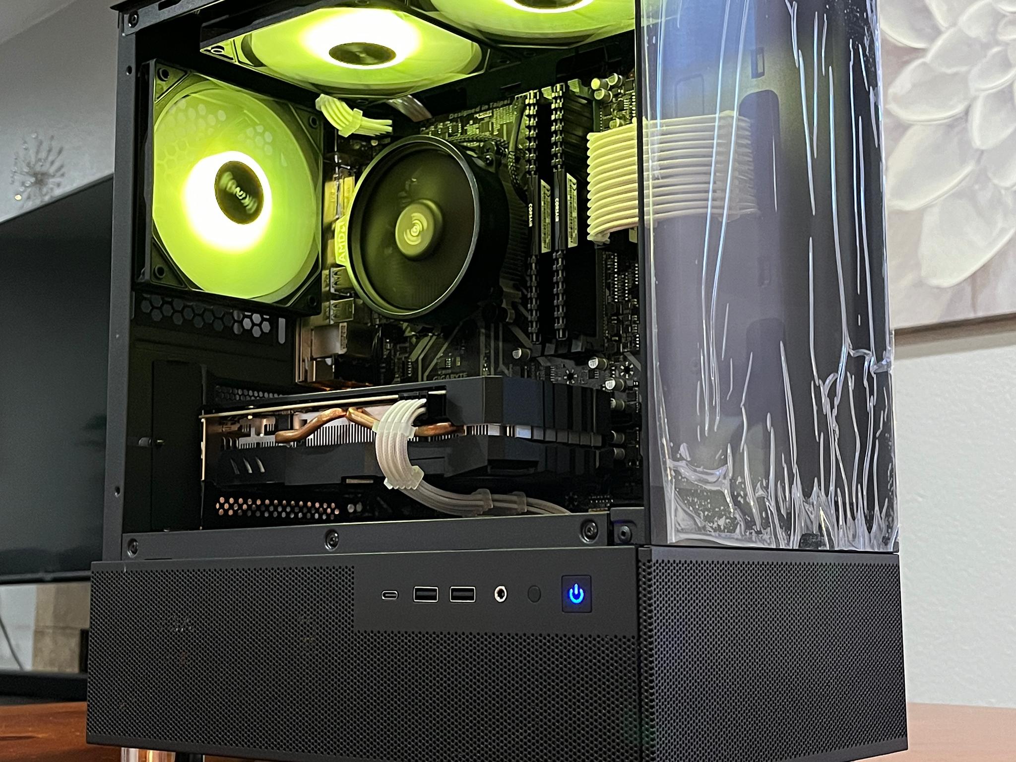 RX 580 8GB, Ryzen 7 2700X, 16GB RAM | Black RGB Gaming Computer/PC