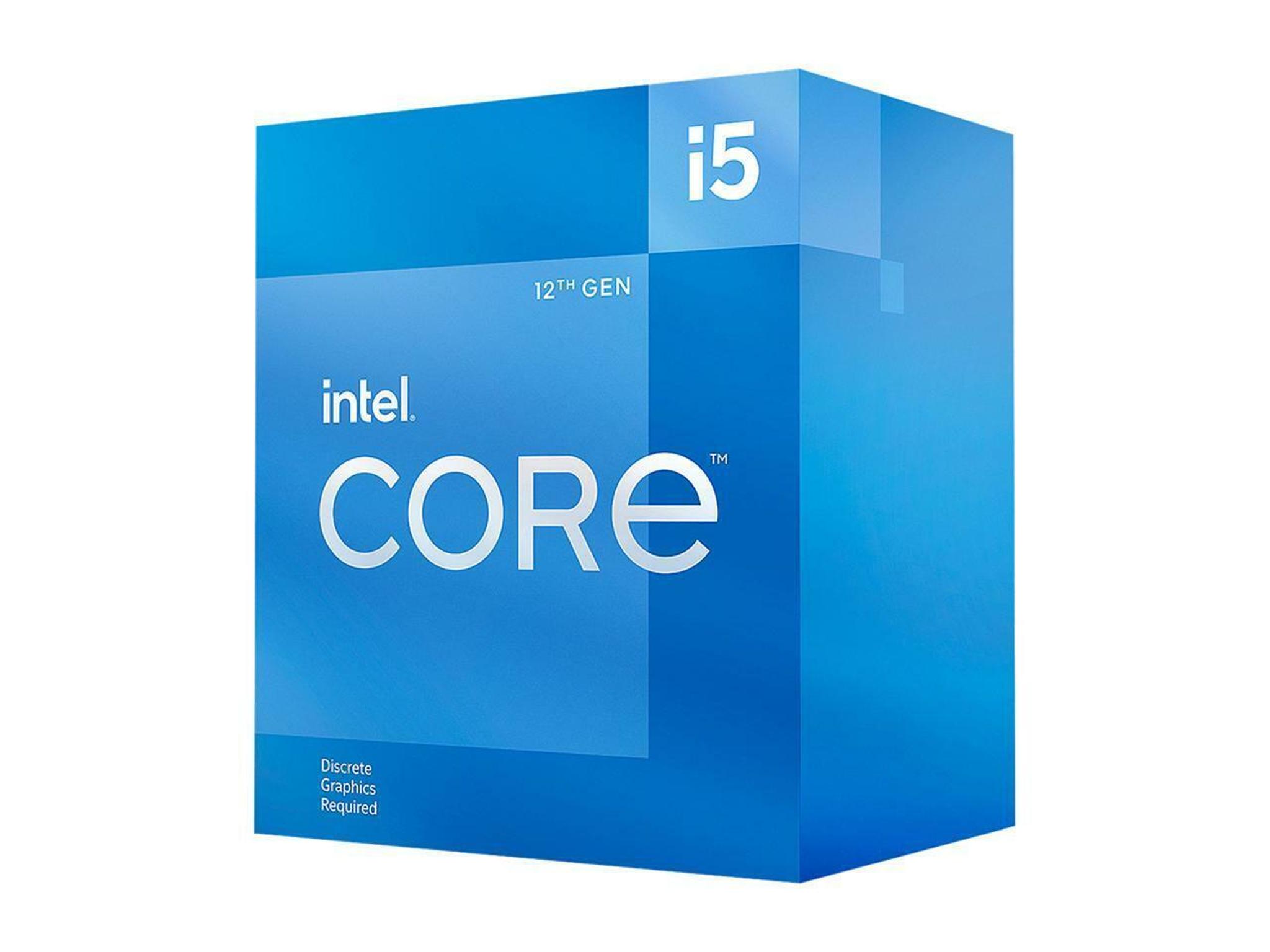 Intel Core i5-12400F 12thGen Alder Lake 6 Core 2.5GHz LGA 1700 65W CPU Processor with RGB Air Cooler