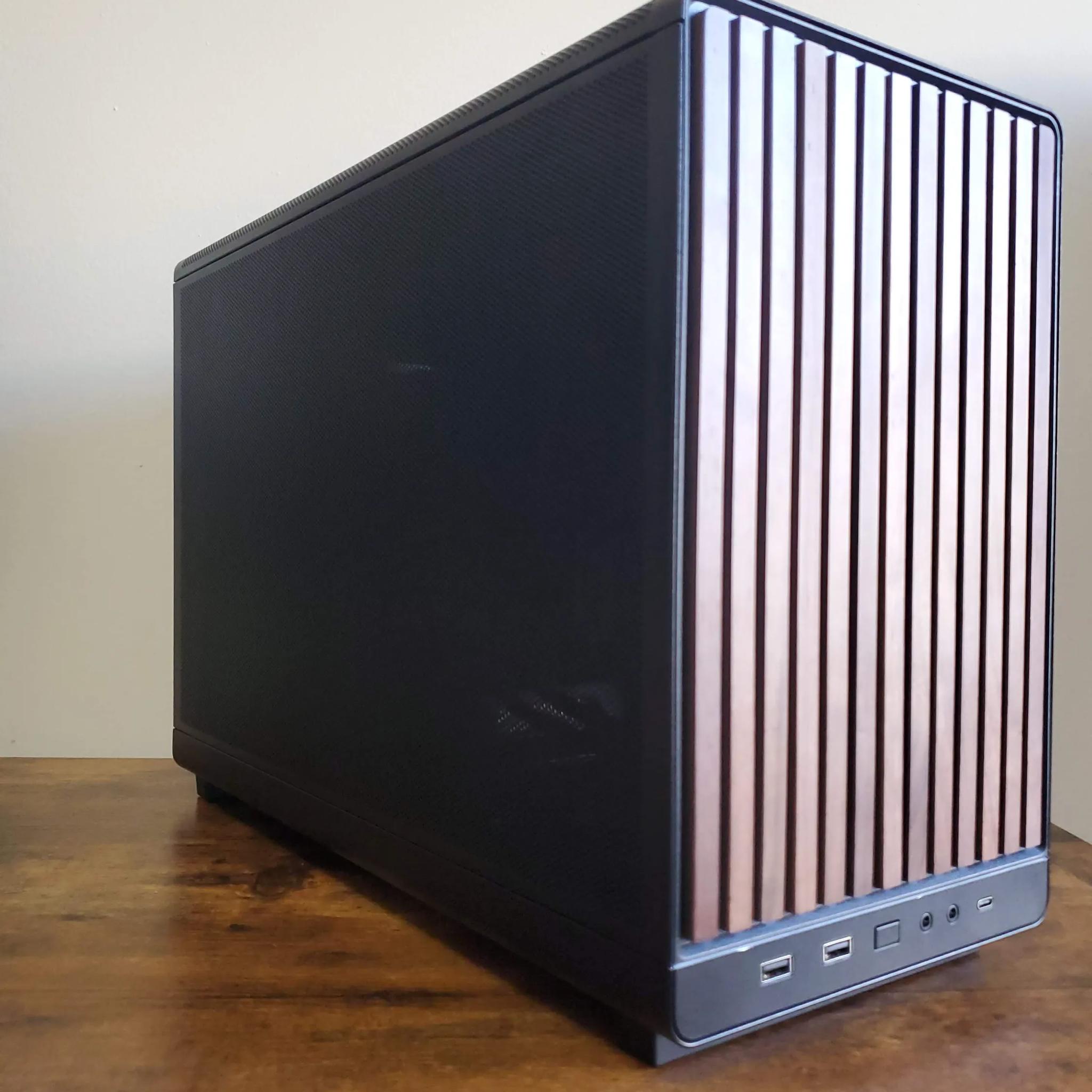 Lian Li A3 Wood Gaming PC | Ryzen 5 5500 | RX 6600 | 16GB DDR4 RAM| 1 TB NVME | Wifi