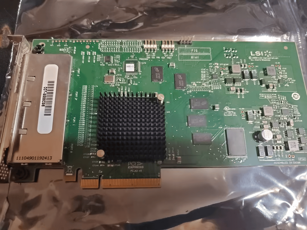 LSI 6Gbs SAS PCI-E HBA 9200-16E