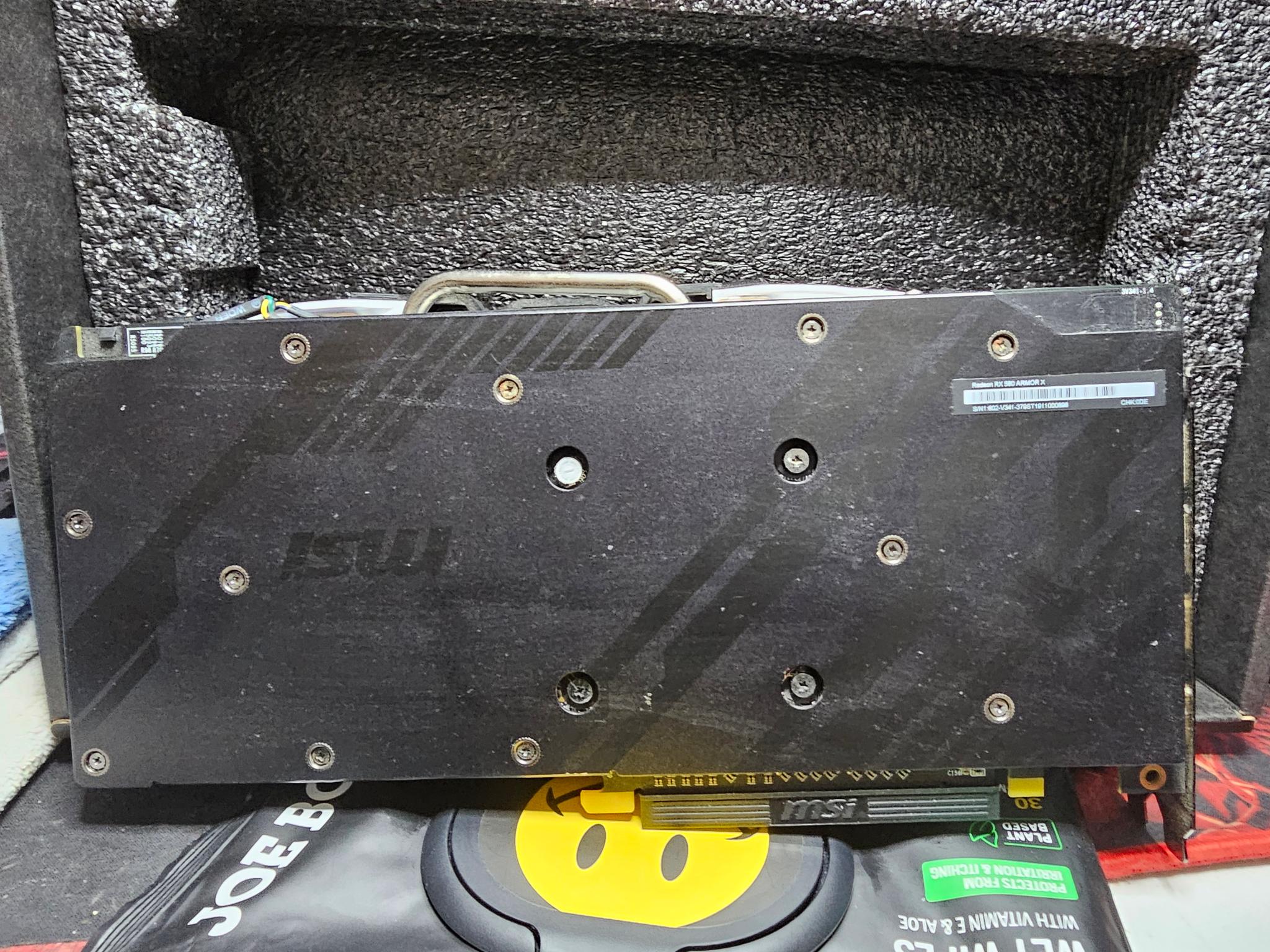 MSI ARMOR RX 580 8gb OC Edition