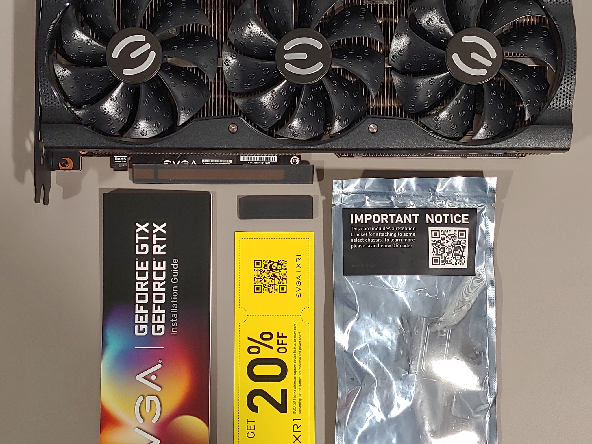 EVGA GeForce RTX 3090 XC3 Ultra 24GB GDDR6X – Tested – Original Box