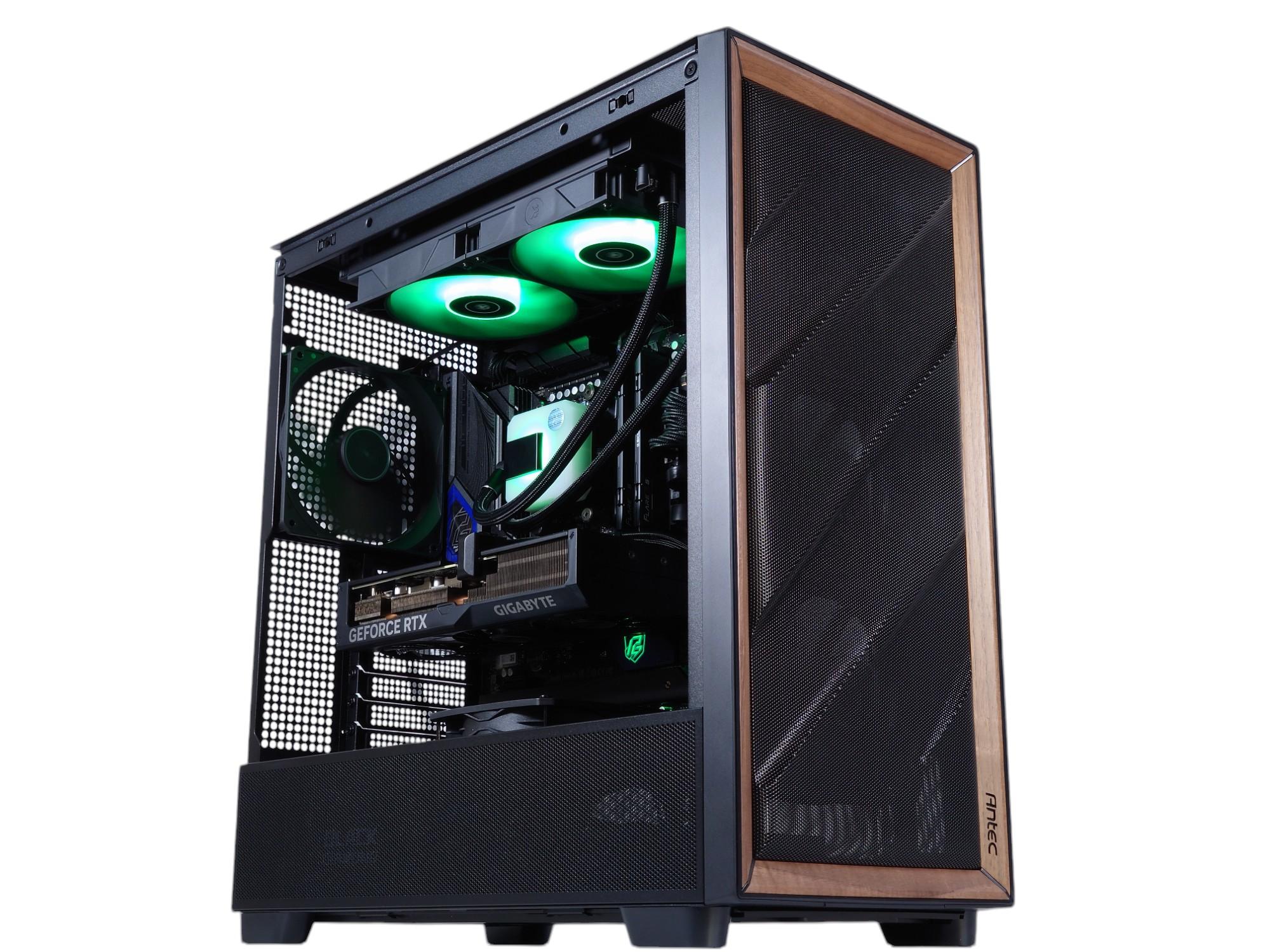 🖤🪵Extreme Gaming PC 🪈 Nvidia RTX 4070 Ti Super 16GB🪈 AMD Ryzen 7 9700X 8-Core 🪈 32GB DDR5 Ram🪈