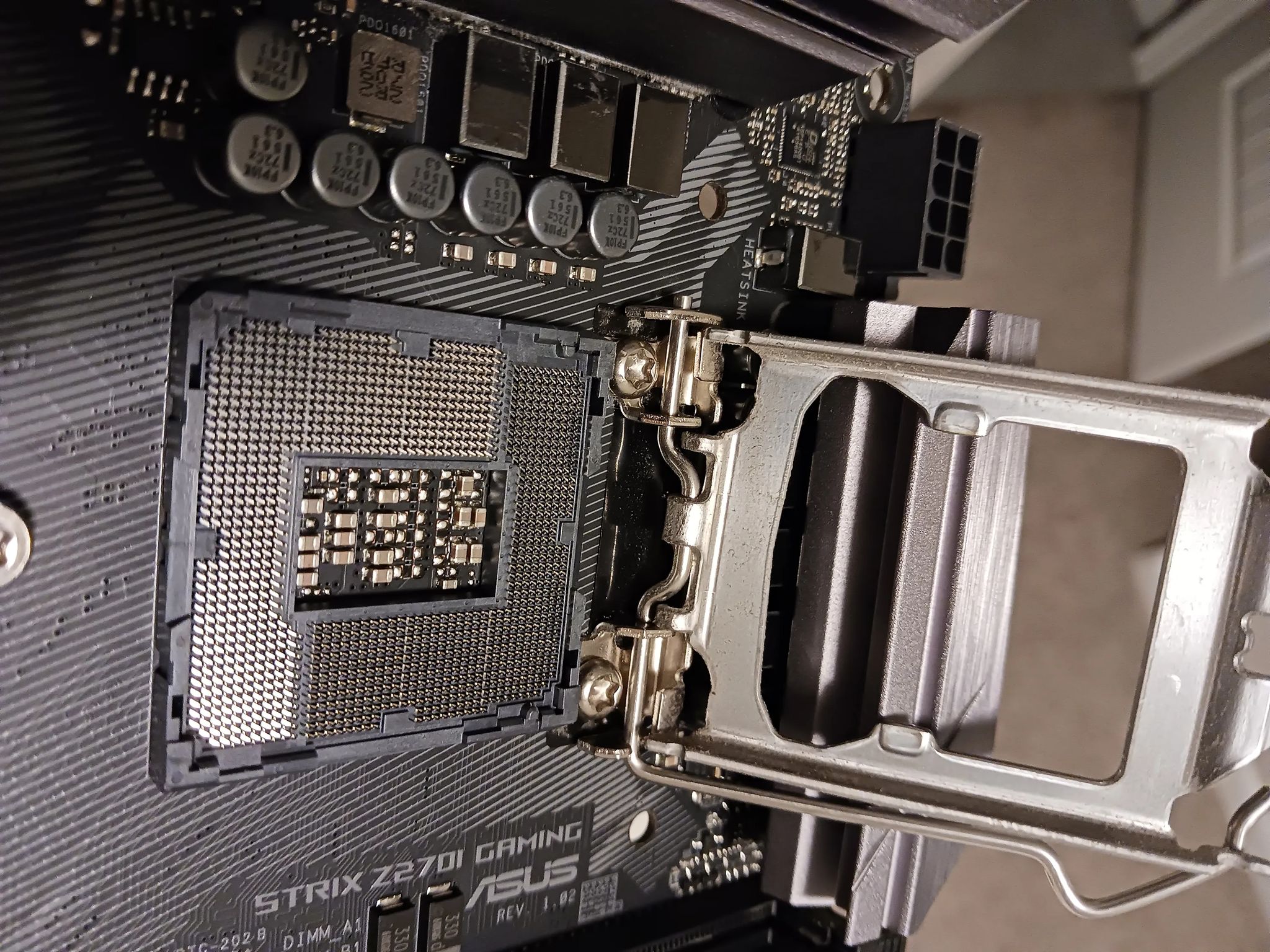 Intel Core i7-7700k with Asus Z270i mITX mobo