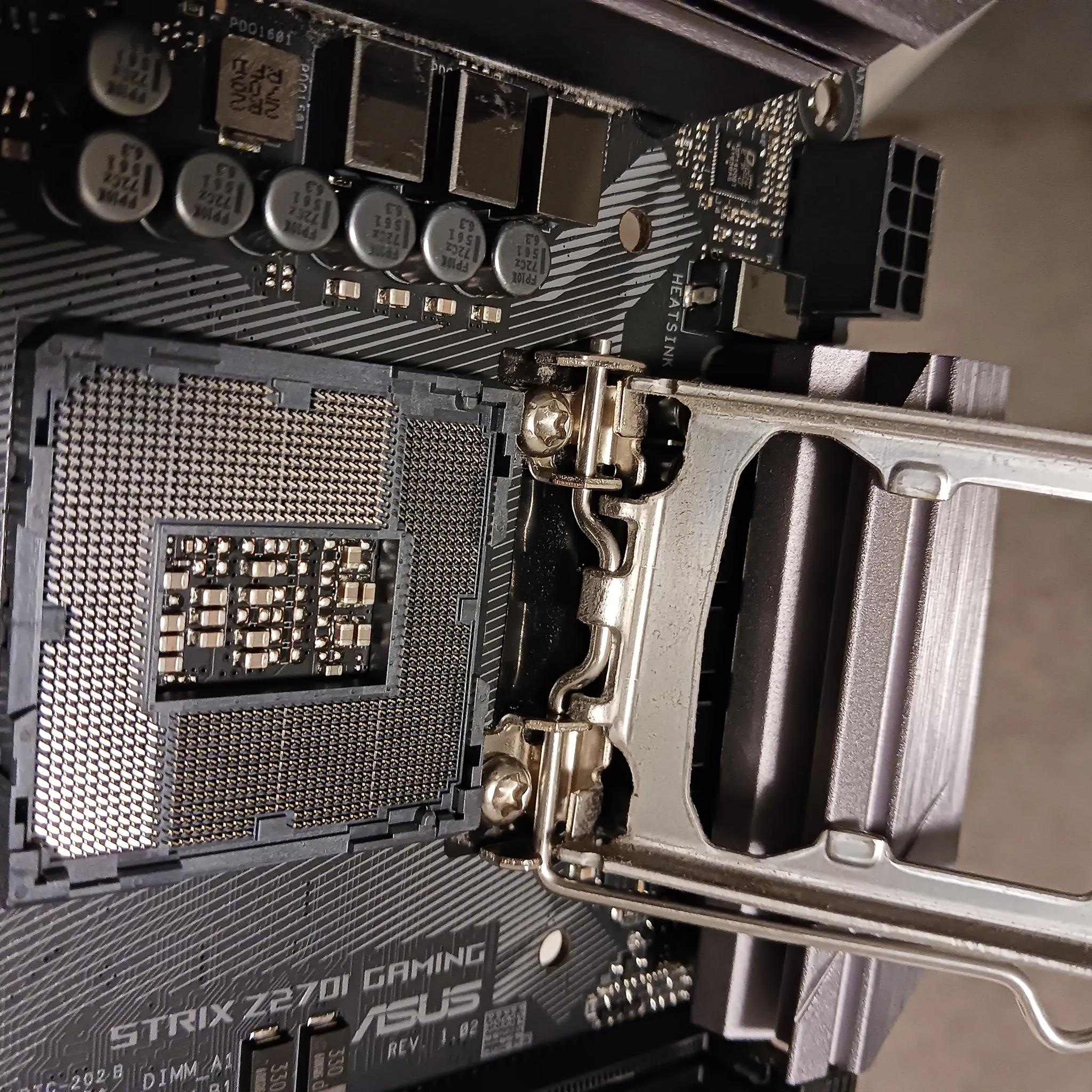 Intel Core i7-7700k with Asus Z270i mITX mobo