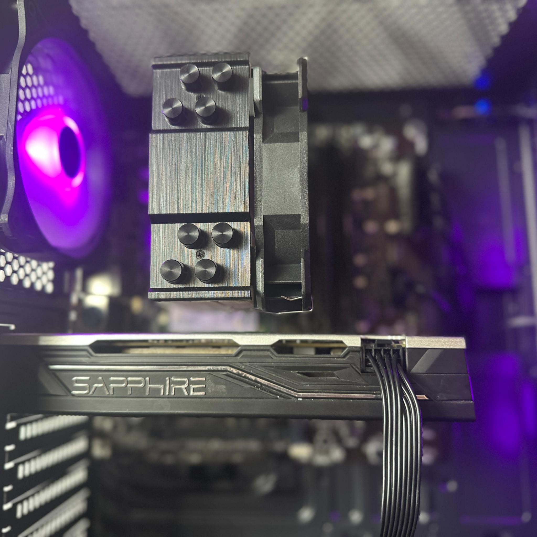🤖GAMING PC🟣 | 1080P | i5 7600 | RX580 8GB | 16GB DDR4 | 512GB M.2 SSD | FULL ARGB! |