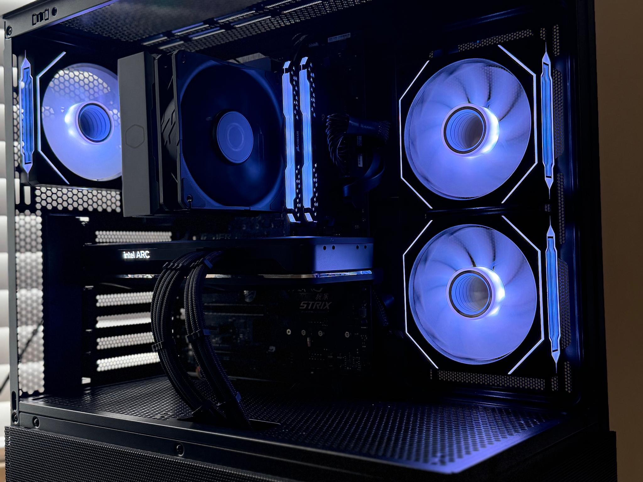 🔥 Gaming PC – Intel Arc A750 | 1080p/1440p High FPS | Clean ARGB Build 🔥