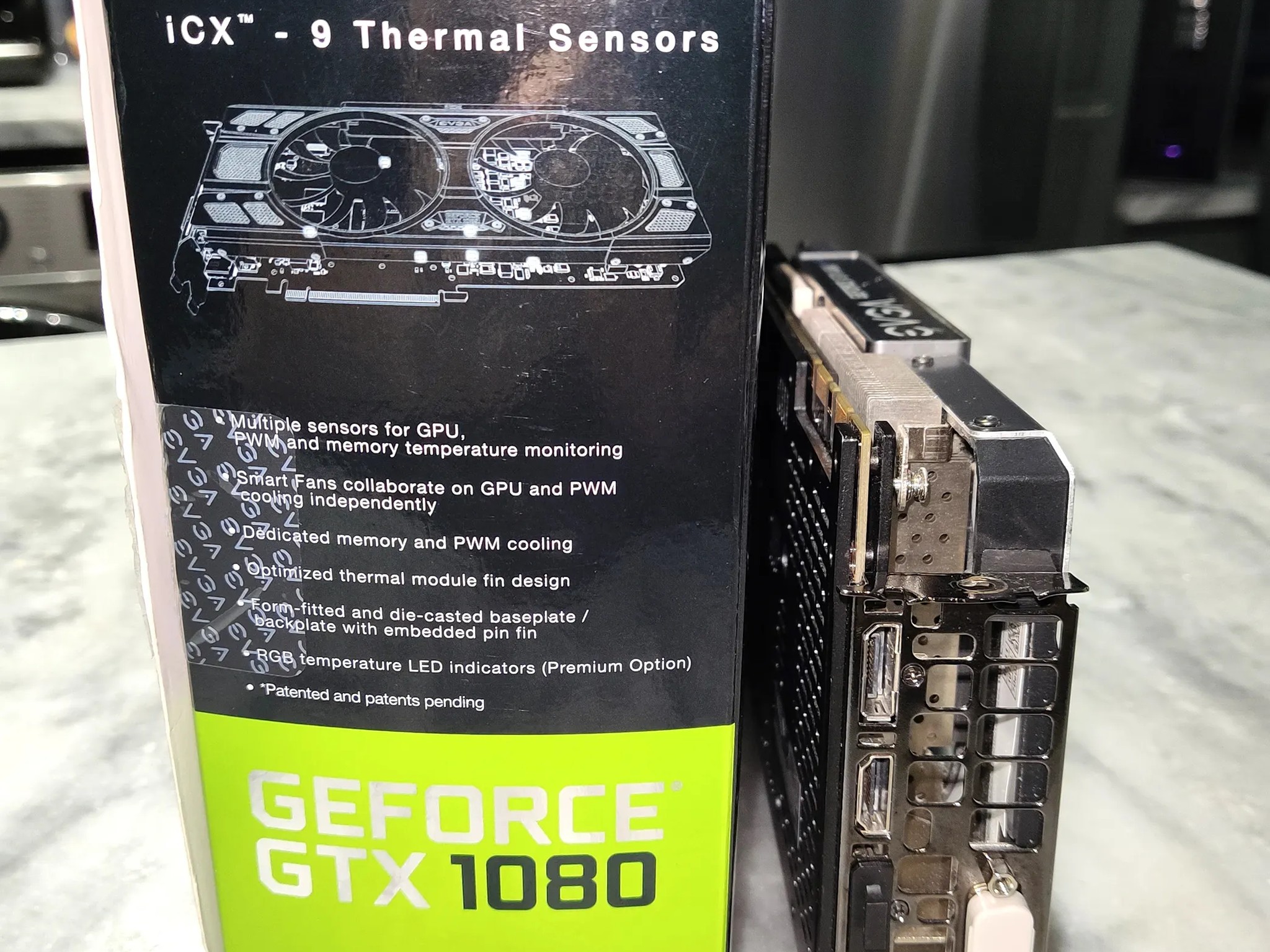 EVGA Geforce GTX 1080 FTW2 icx 8GB