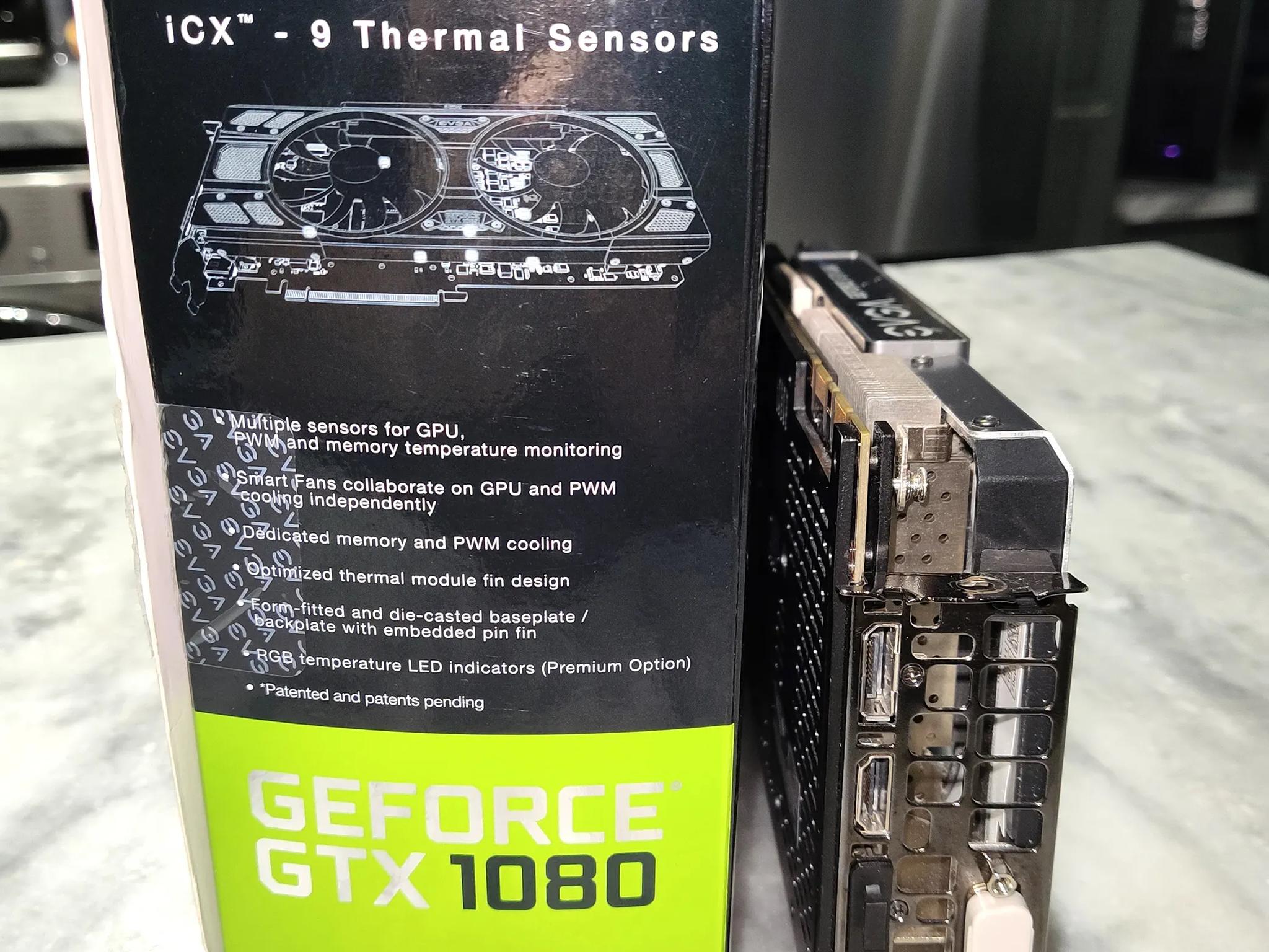 EVGA Geforce GTX 1080 FTW2 icx 8GB