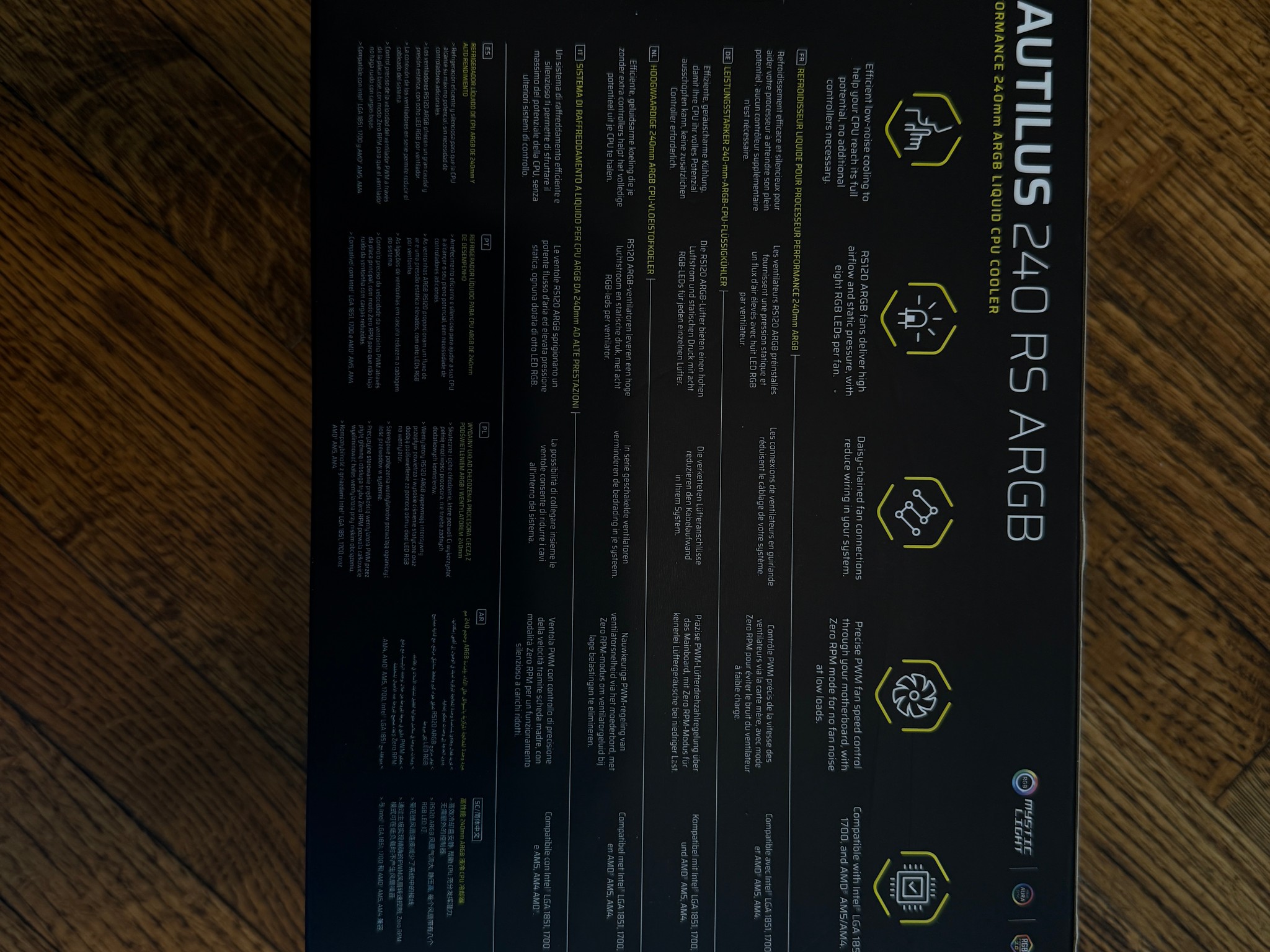 ON SALE! Corsair NAUTILUS 240 RS ARGB - NO MOUNTING SCREWS/SPRINGS!