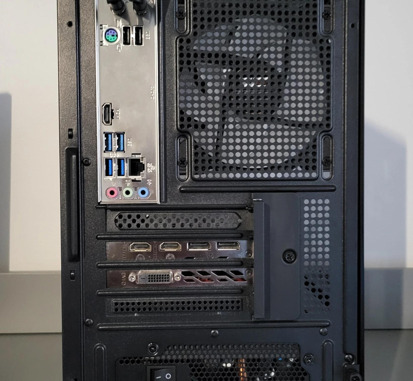 Red/Black Gaming PC! Ryzen 5 | Radeon RX | 16GB | 1TB | Wi-Fi BT | ARGB | 500W 80+ Gold