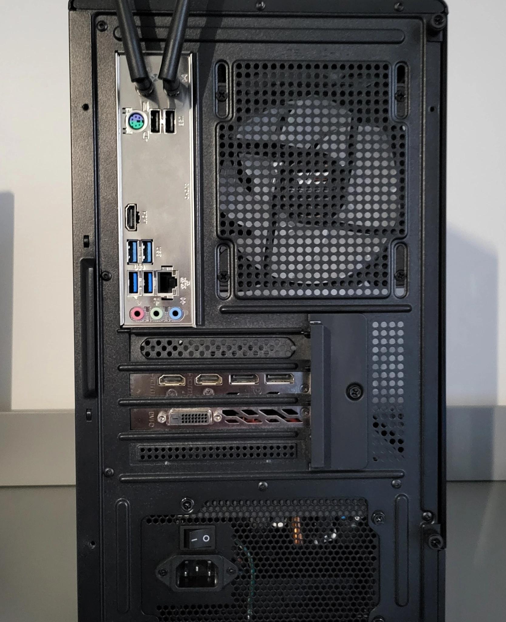 Red/Black Gaming PC! Ryzen 5 | Radeon RX | 16GB | 1TB | Wi-Fi BT | ARGB | 500W 80+ Gold