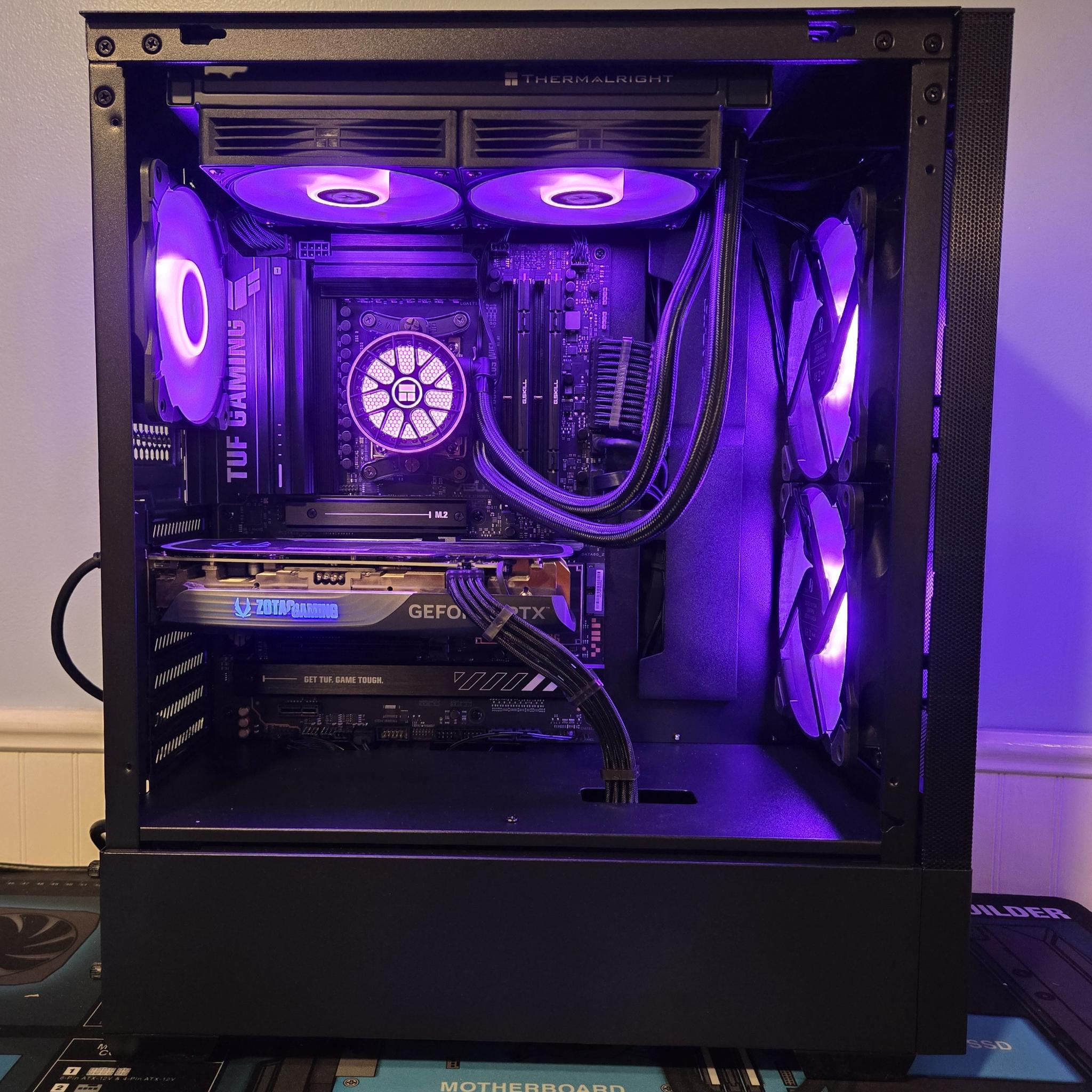 Compact 1440p PC🖥️Ryzen 5 7600X|RTX 4070 12GB|1TB NVME|32GB DDR5|Wifi/Bt|Win 11 | Free Shipping!🖥️