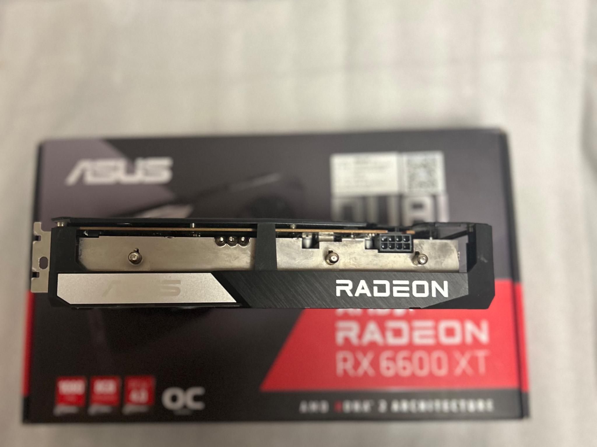 ASUS Dual AMD Radeon RX 6600 XT OC Edition 8GB GDDR6 Gaming Graphics Card