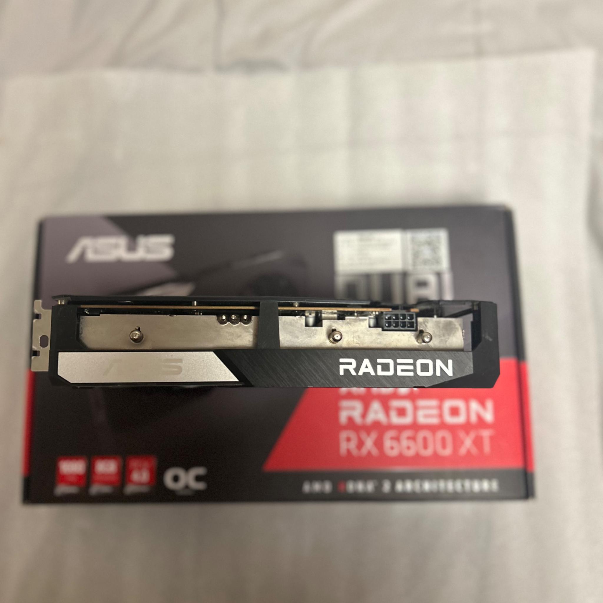 ASUS Dual AMD Radeon RX 6600 XT OC Edition 8GB GDDR6 Gaming Graphics Card