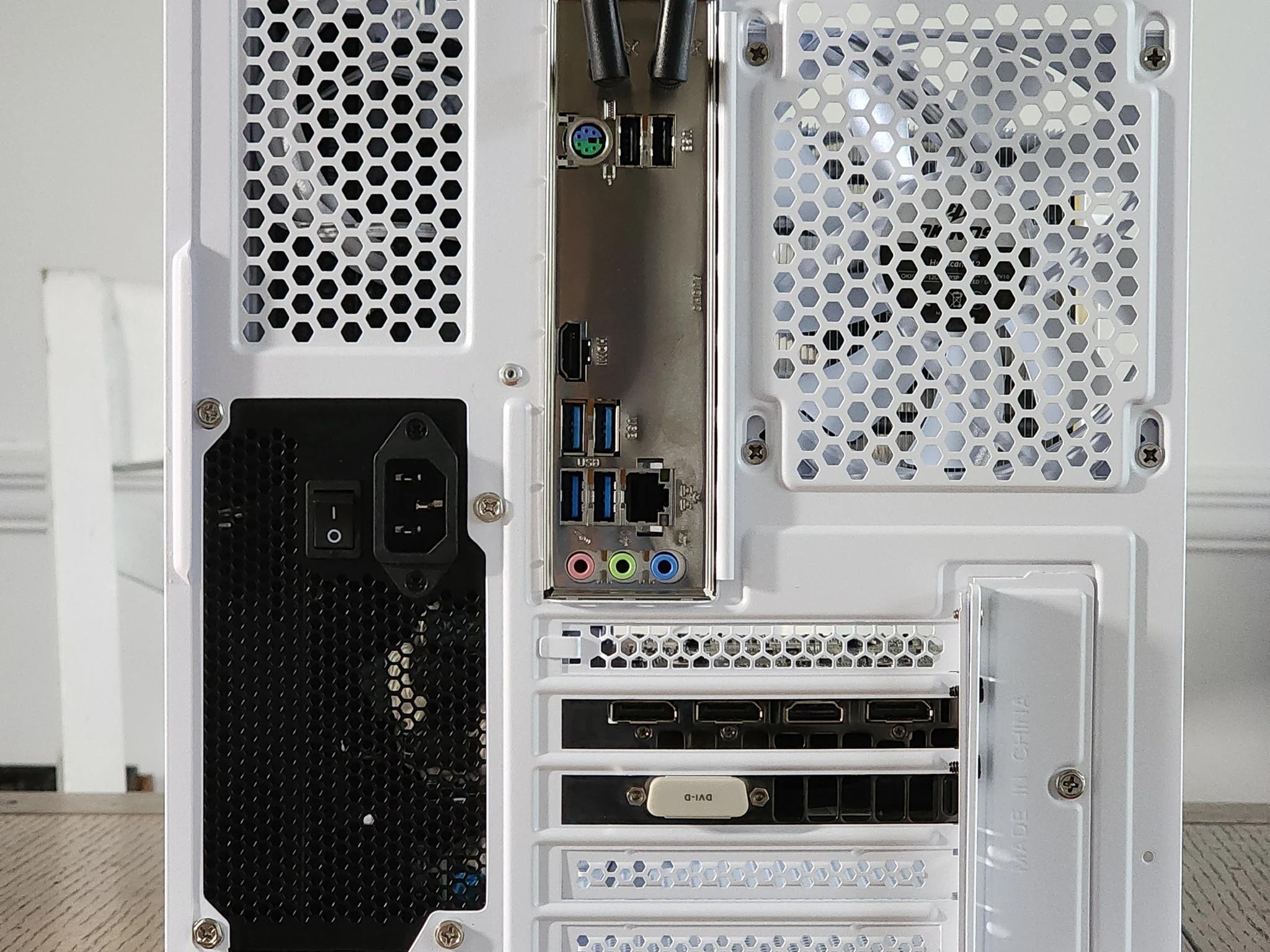 White Gaming PC | Ryzen 5 | GTX 1060 6GB | 16GB | 1TB | 450W | ARGB | WI-FI + BT