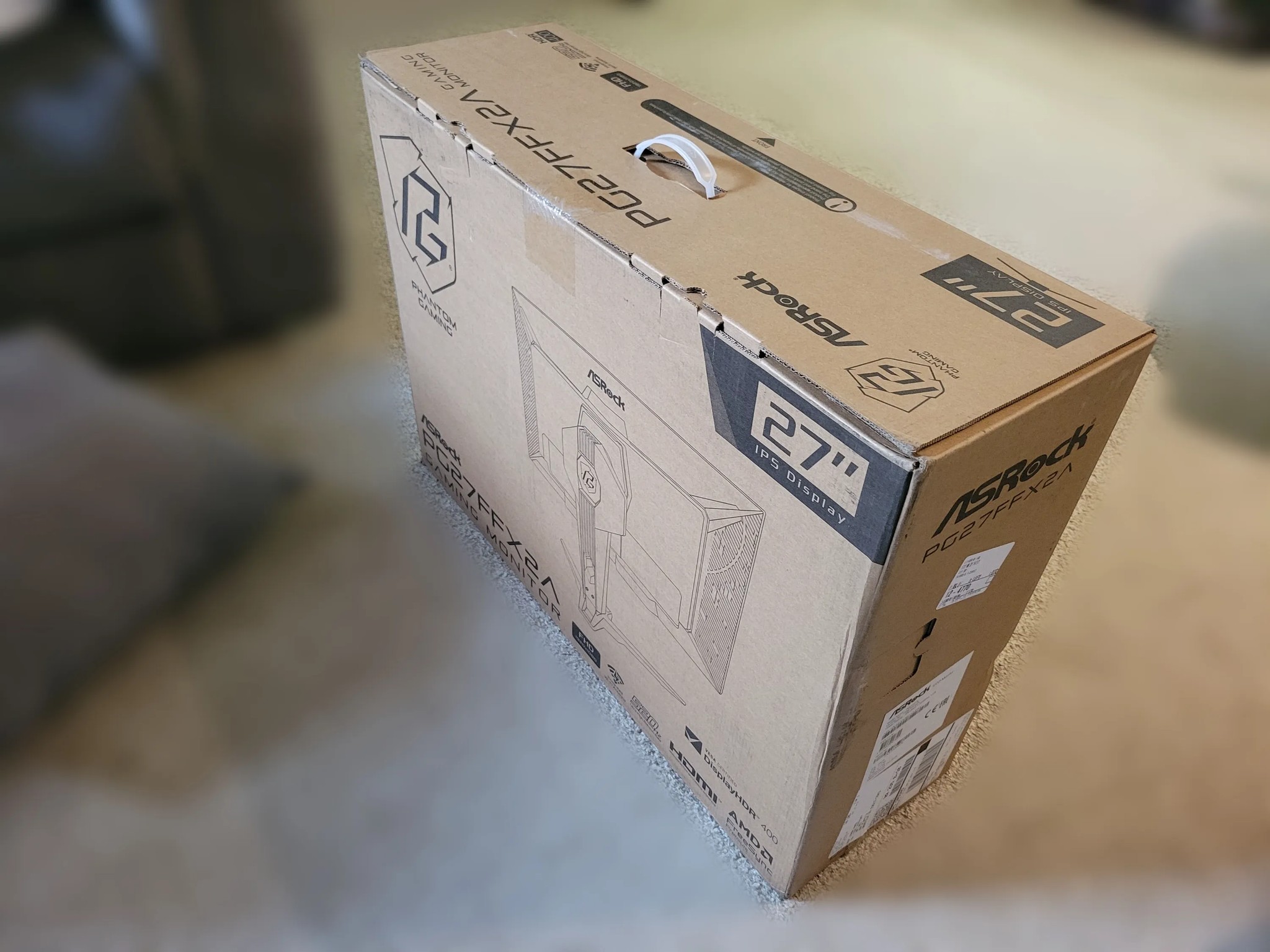 Gaming Monitor 27" 520 Hz IPS FHD FreeSync ASRock PG27FFX2A Brand New In Box
