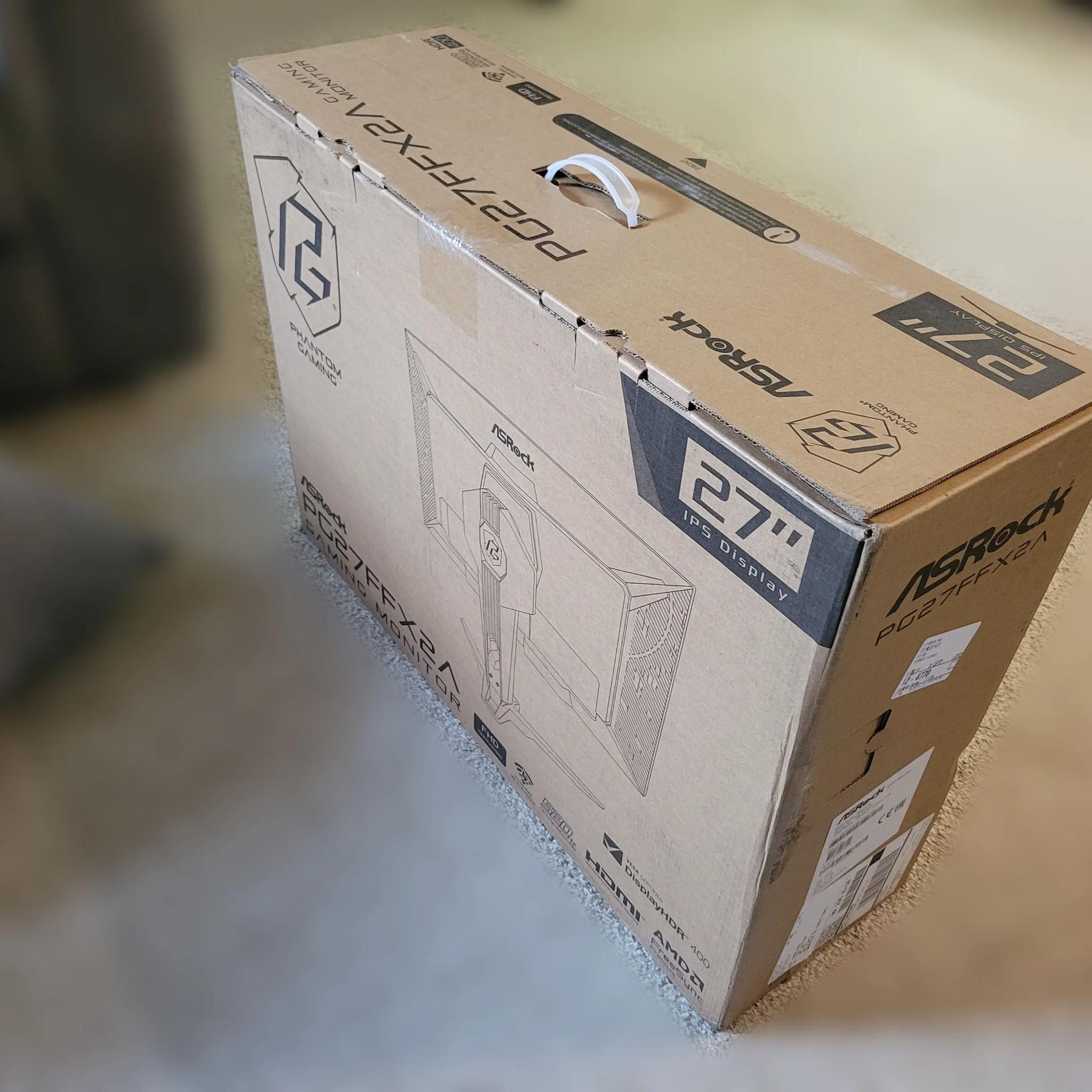 Gaming Monitor 27" 520 Hz IPS FHD FreeSync ASRock PG27FFX2A Brand New In Box
