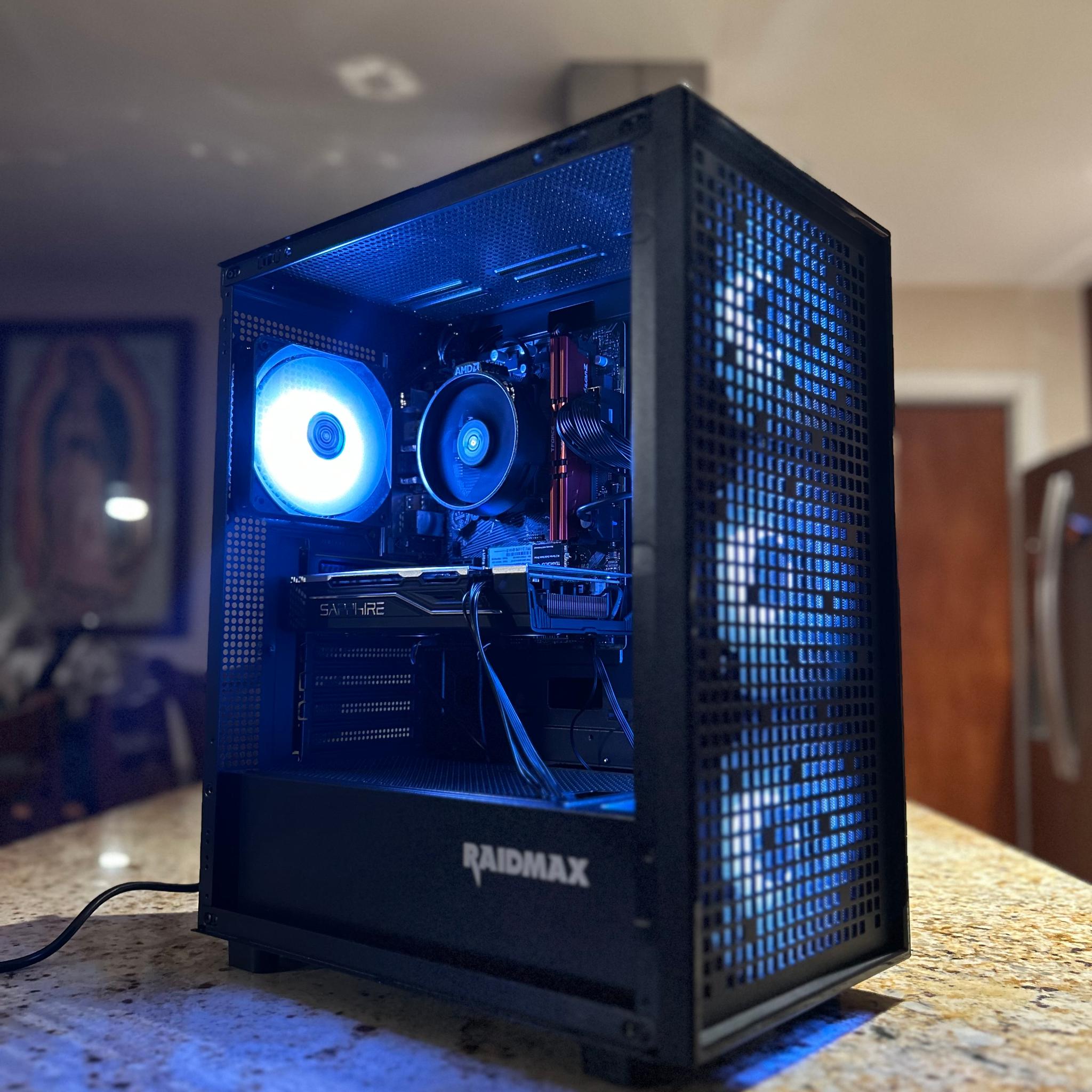 Budget Gaming PC | RX 580 8GB | RYZEN 5 3600 | 16GB RAM | 500GB SSD | WIN 11