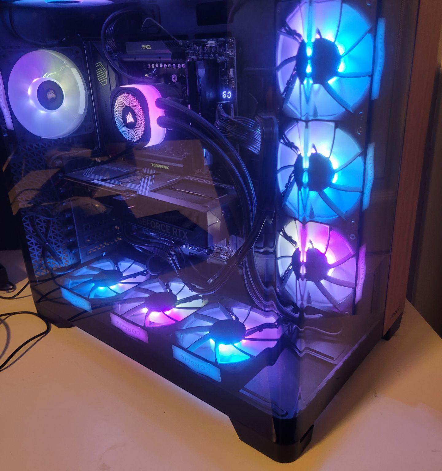 GeForce RTX 5070 Custom Gaming PC - Ryzen 9 9950x3d, 2TB NVMe SSD