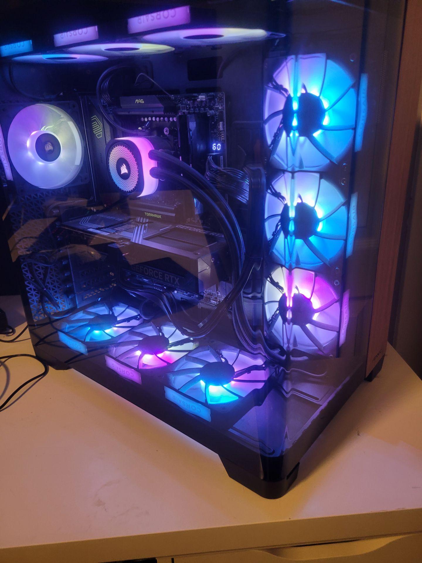 GeForce RTX 5070 Custom Gaming PC - Ryzen 9 9900X3D, 2TB NVMe SSD