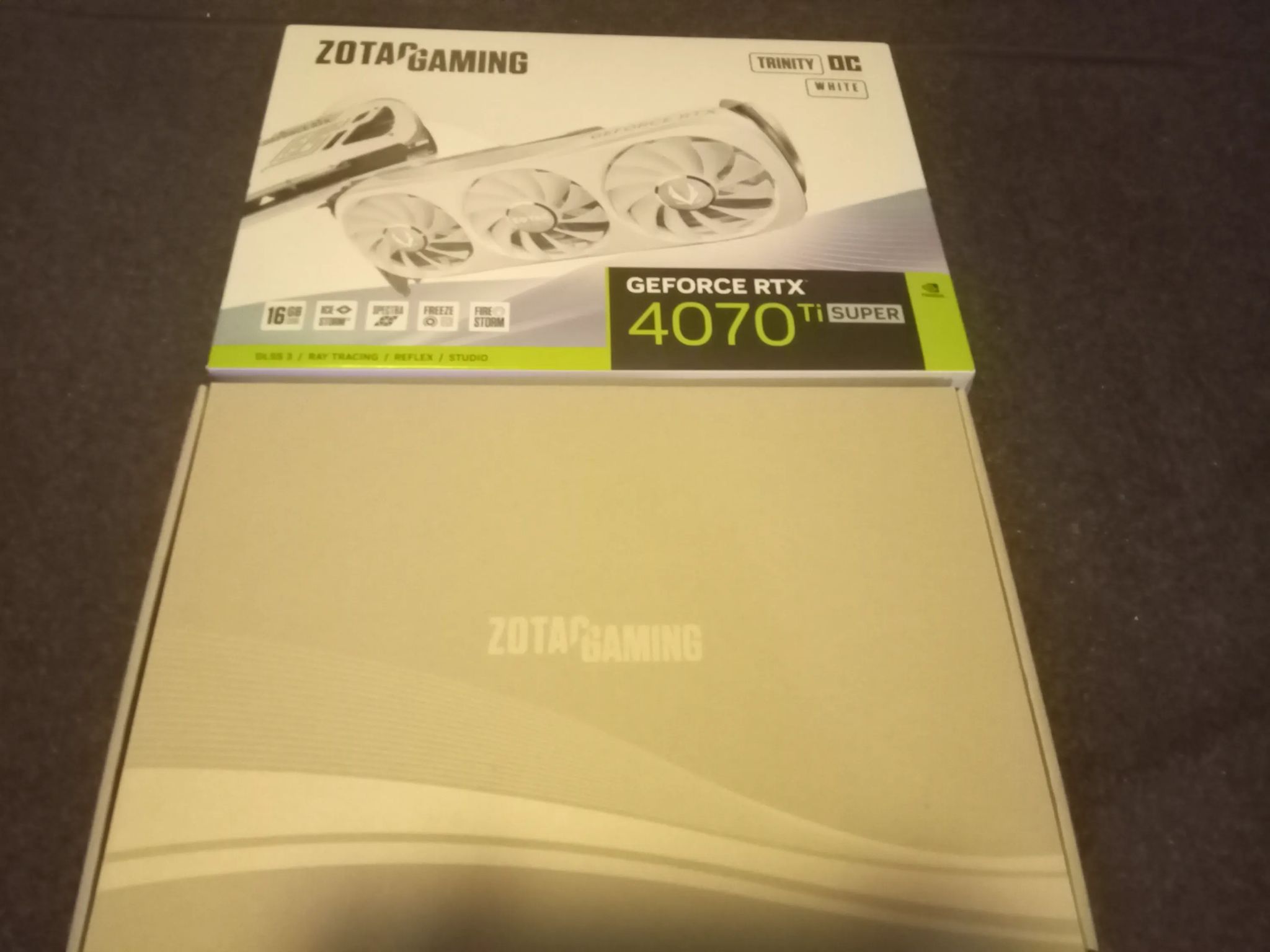 Zotac 4070 Ti Super Trinity OC White Edition- Gently Used