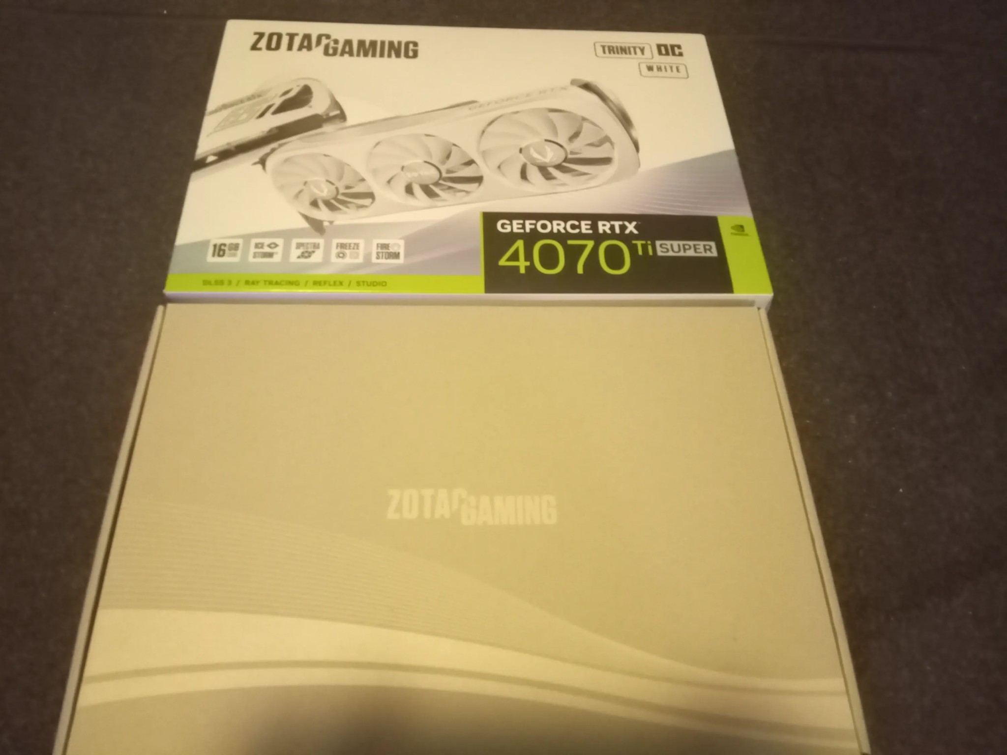 Zotac 4070 Ti Super Trinity OC White Edition- Gently Used