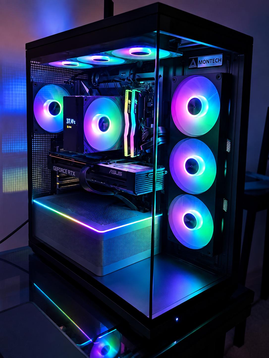 Custom Gaming PC- Ryzen 7 5800XT / RTX 5060 Ti Gaming PC – 32GB RAM – 1TB Gen 4 NVMe