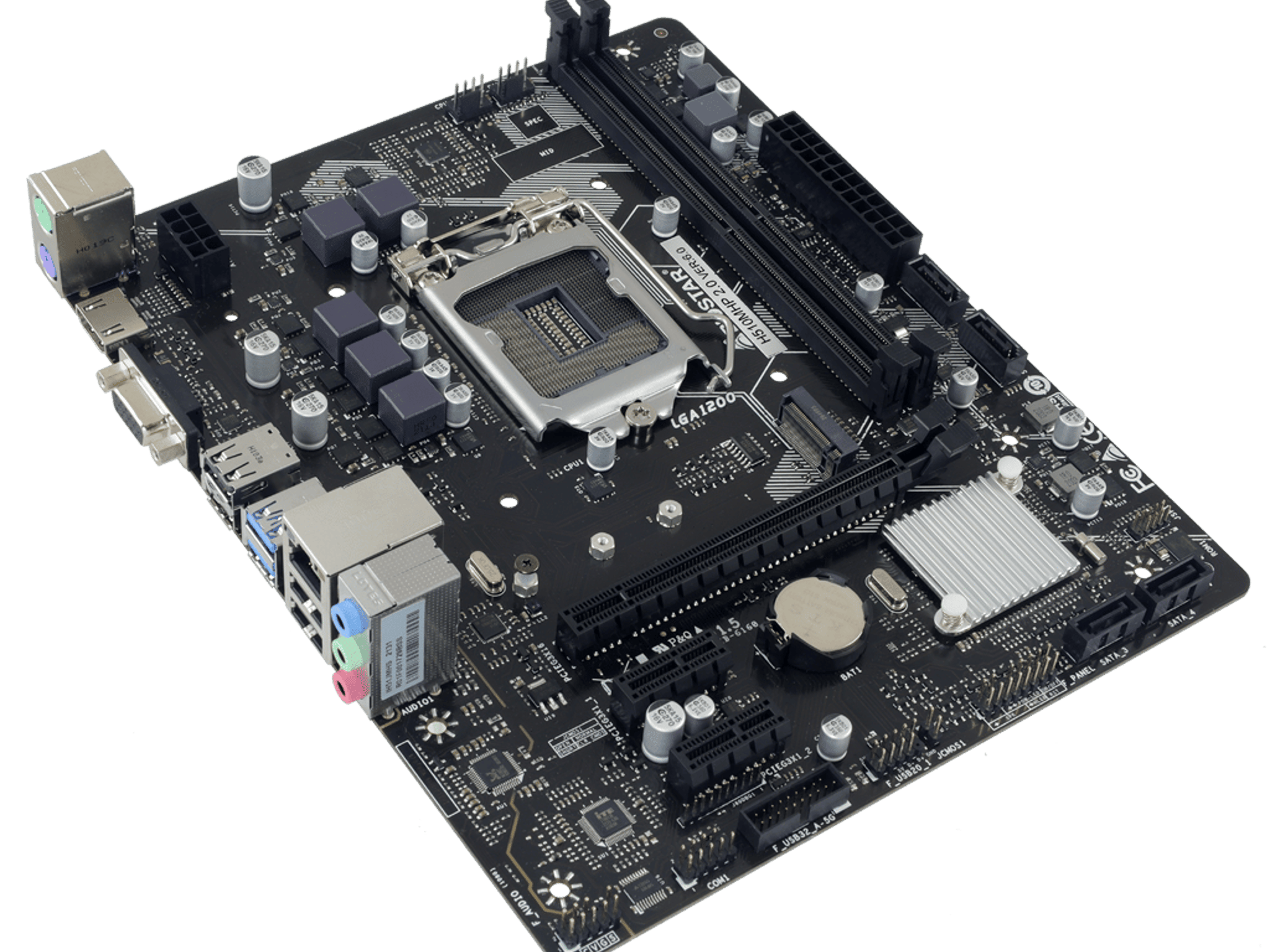 Biostar H510MHP 2.0 Intel H510 LGA 1200 MicroATX M.2 Desktop Motherboard