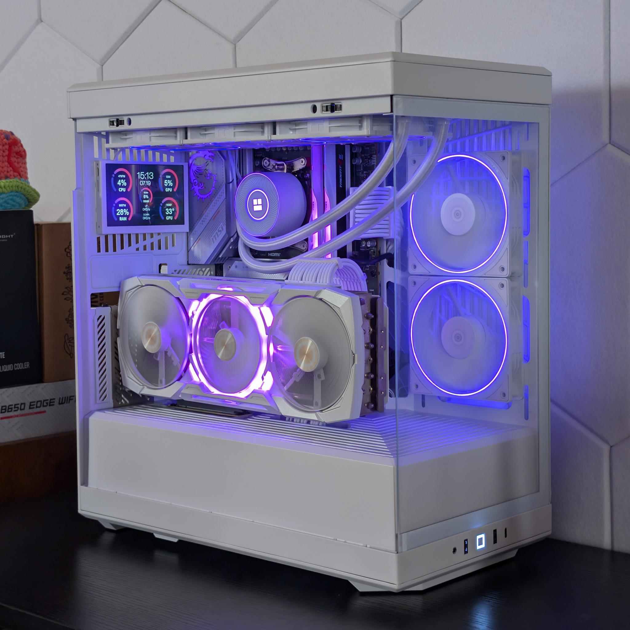 🐻‍❄️🤍 4K Gaming Beast | RX 7900XTX | Ryzen 7 9800X3D | 2TB SSD | 32GB RAM | WiFi 6 & BT 🤍🐻‍❄️