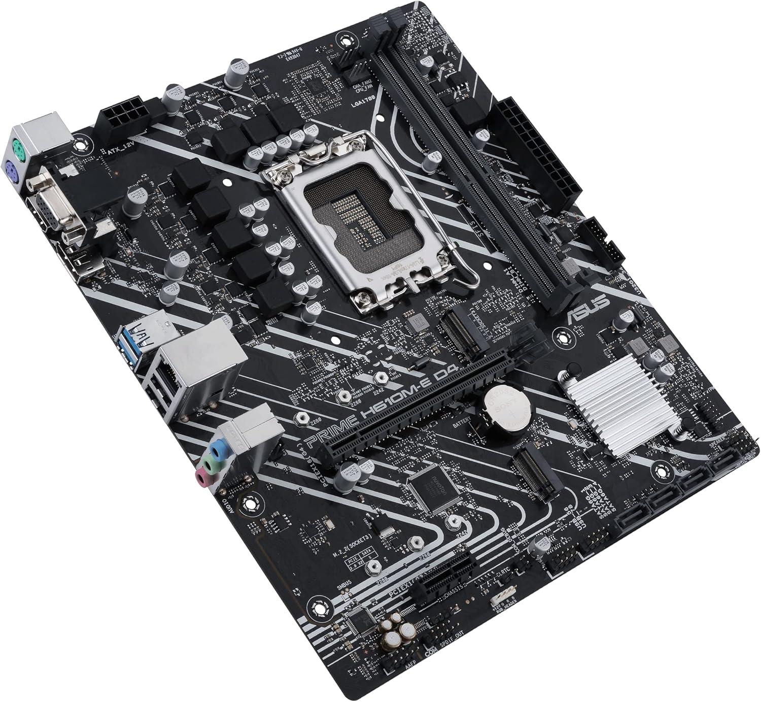 H610M-E mATX LGA1700 Motherboard ASUS Prime