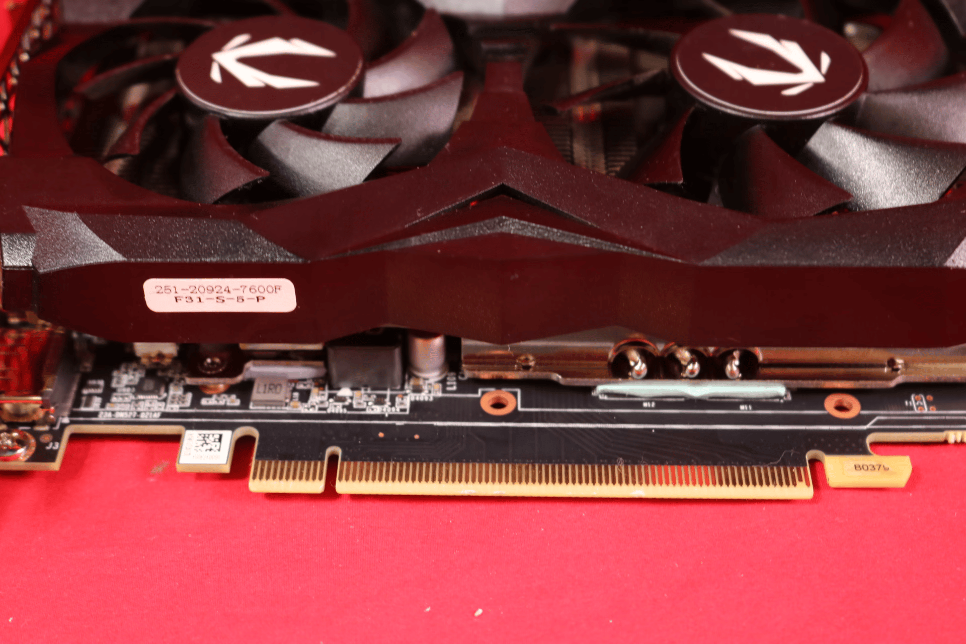 *AS IS/FOR PARTS OR REPAIR* Zotac Gaming GeForce GTX 1660 Super 6 GB Gaming PCIe 3.0 x16 Desktop GPU
