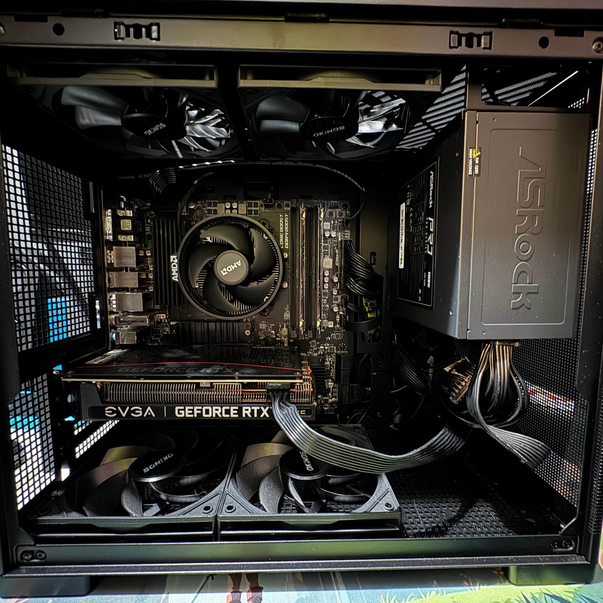 Custom Gaming PC Build 3060ti 3600 16gb 512gb