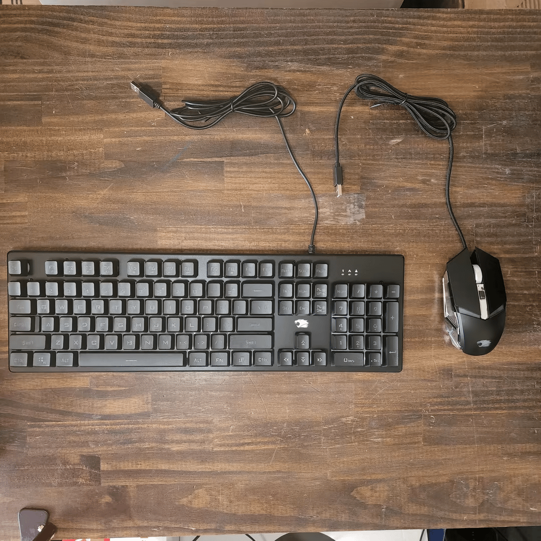IBuyPower RGB Keyboard and Mouse Combo SA210