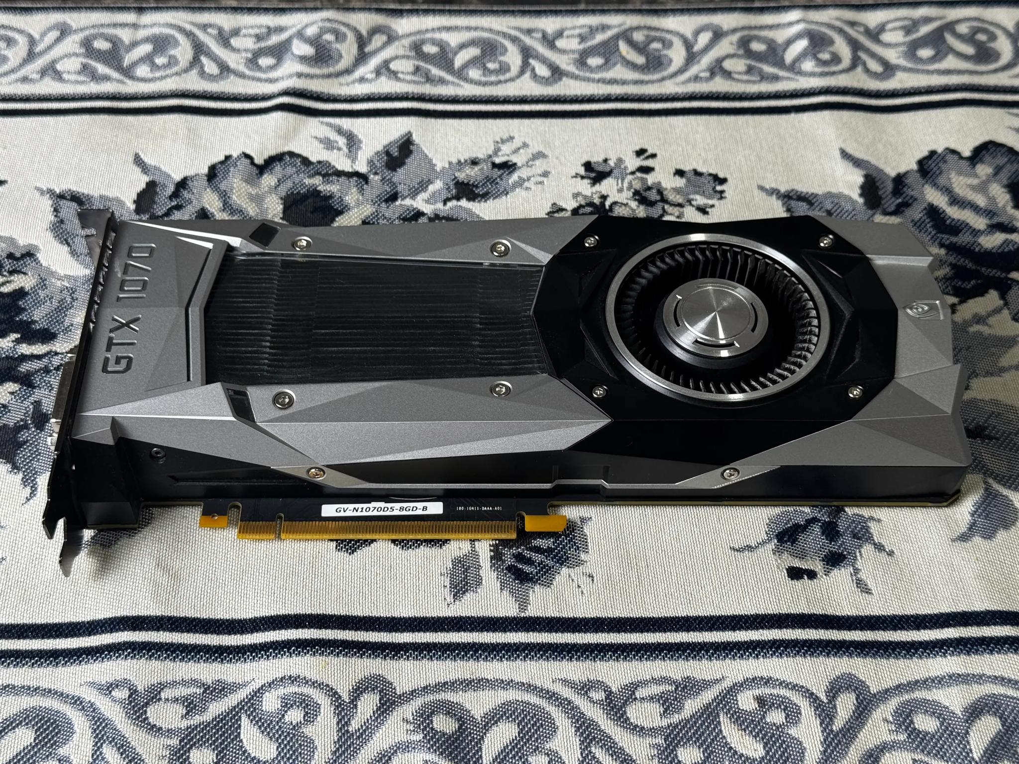 Nvidia GTX 1070 FE (8GB)