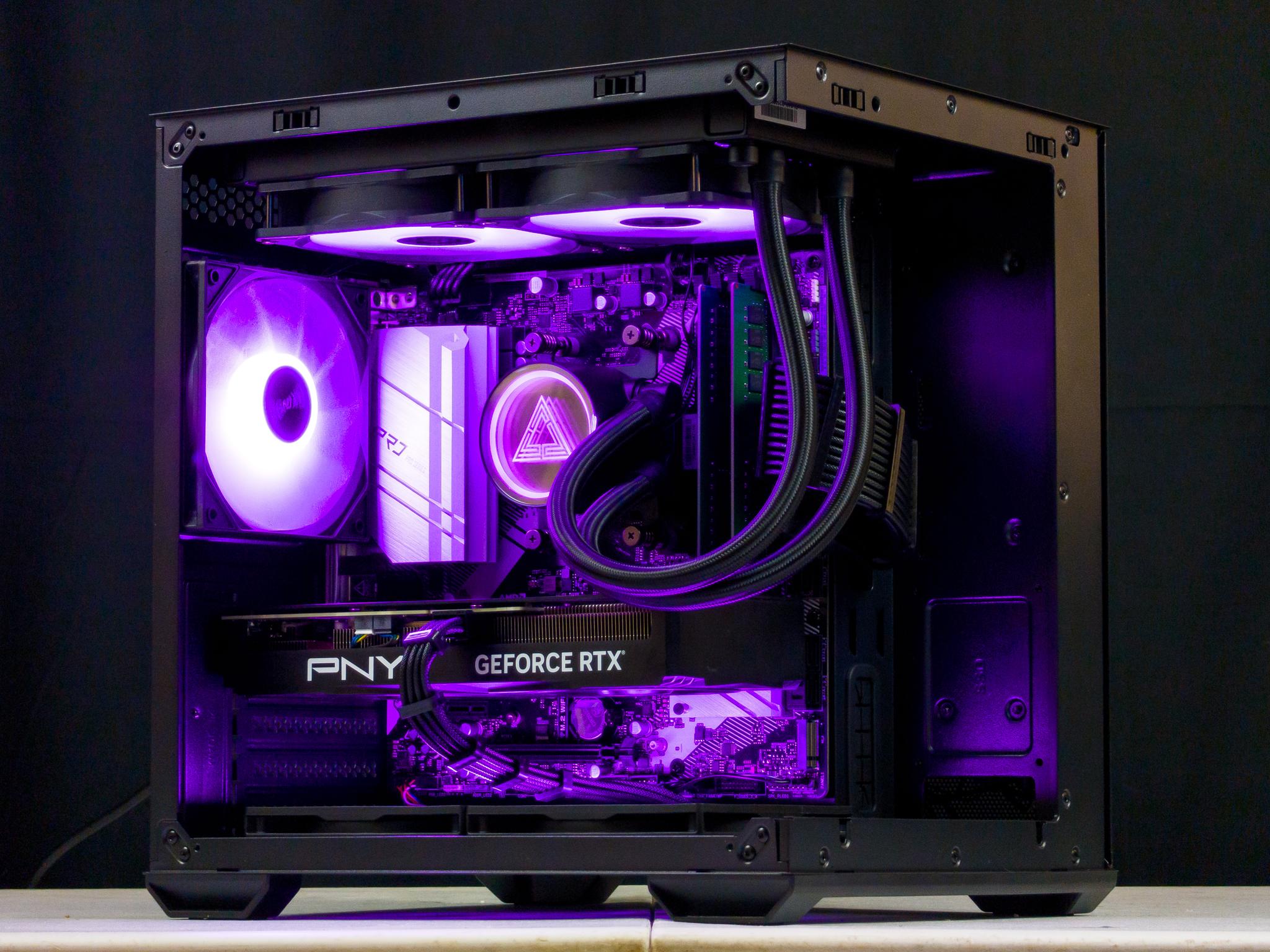 💜🖤 RTX 4070 / Ryzen 7 5800X / 32GB Gaming PC 💜🖤