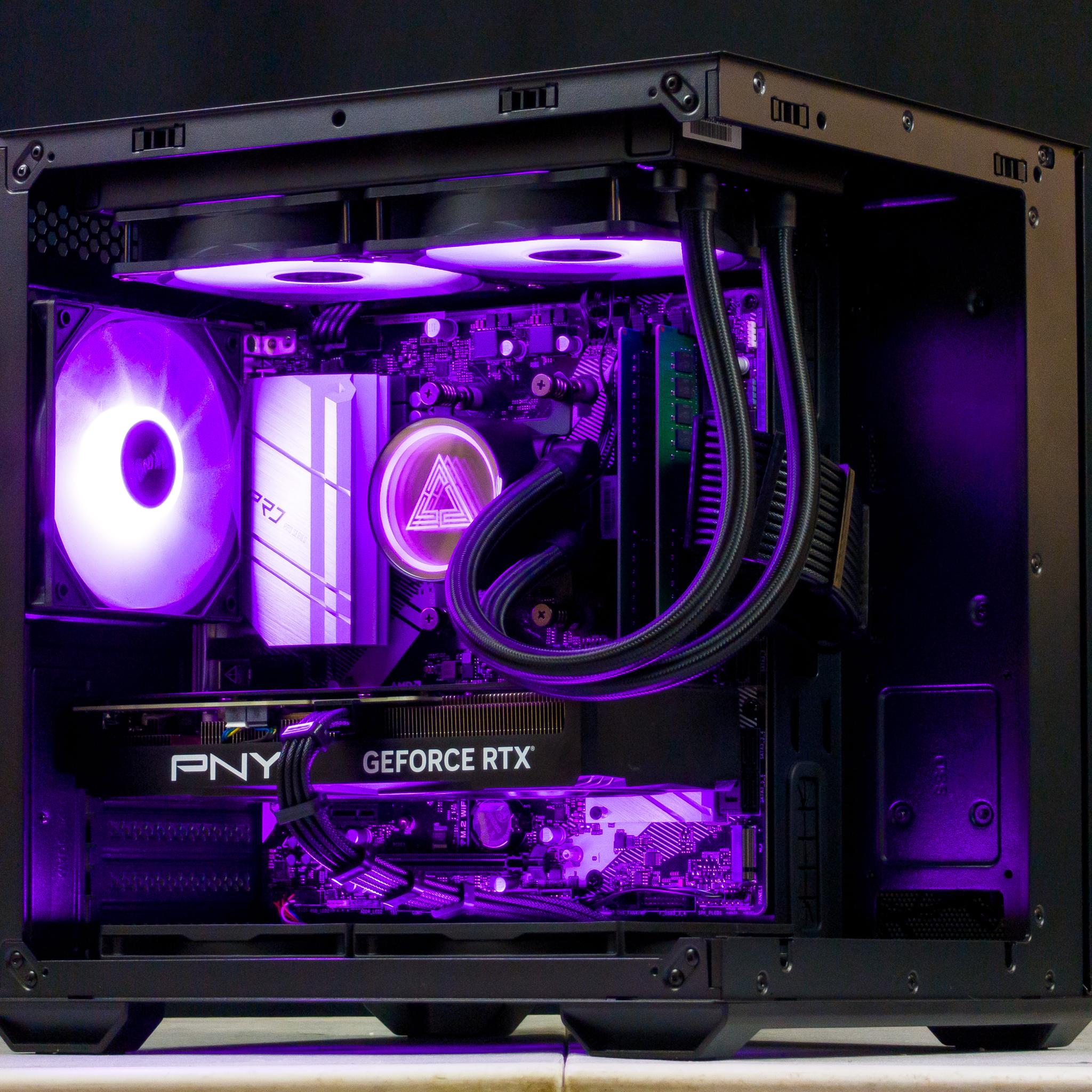💜🖤 RTX 4070 / Ryzen 7 5800X / 32GB Gaming PC 💜🖤