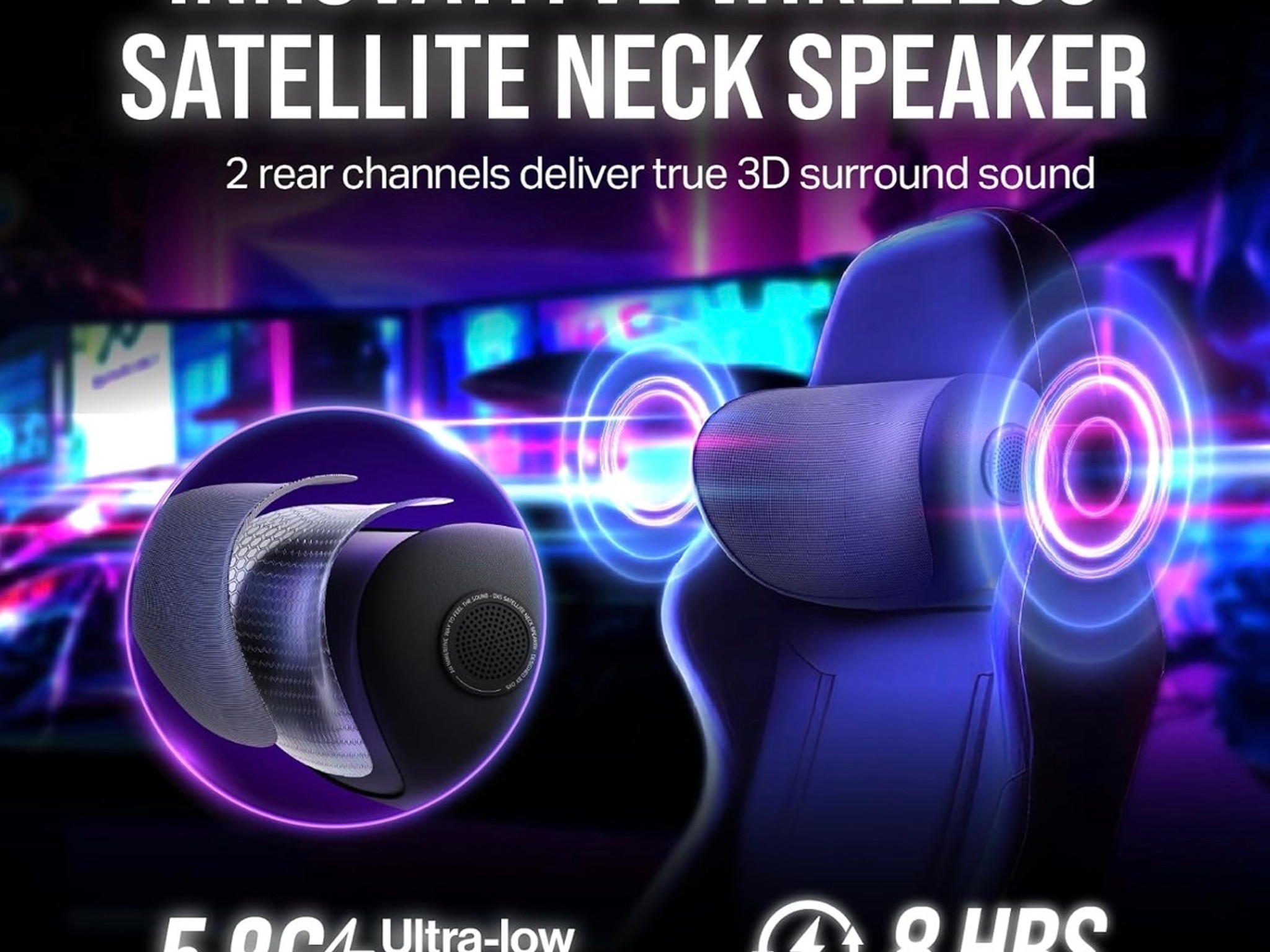 OXS Thunder Duo X Gaming Speaker System with Dolby Atmos, 5.1.2ch