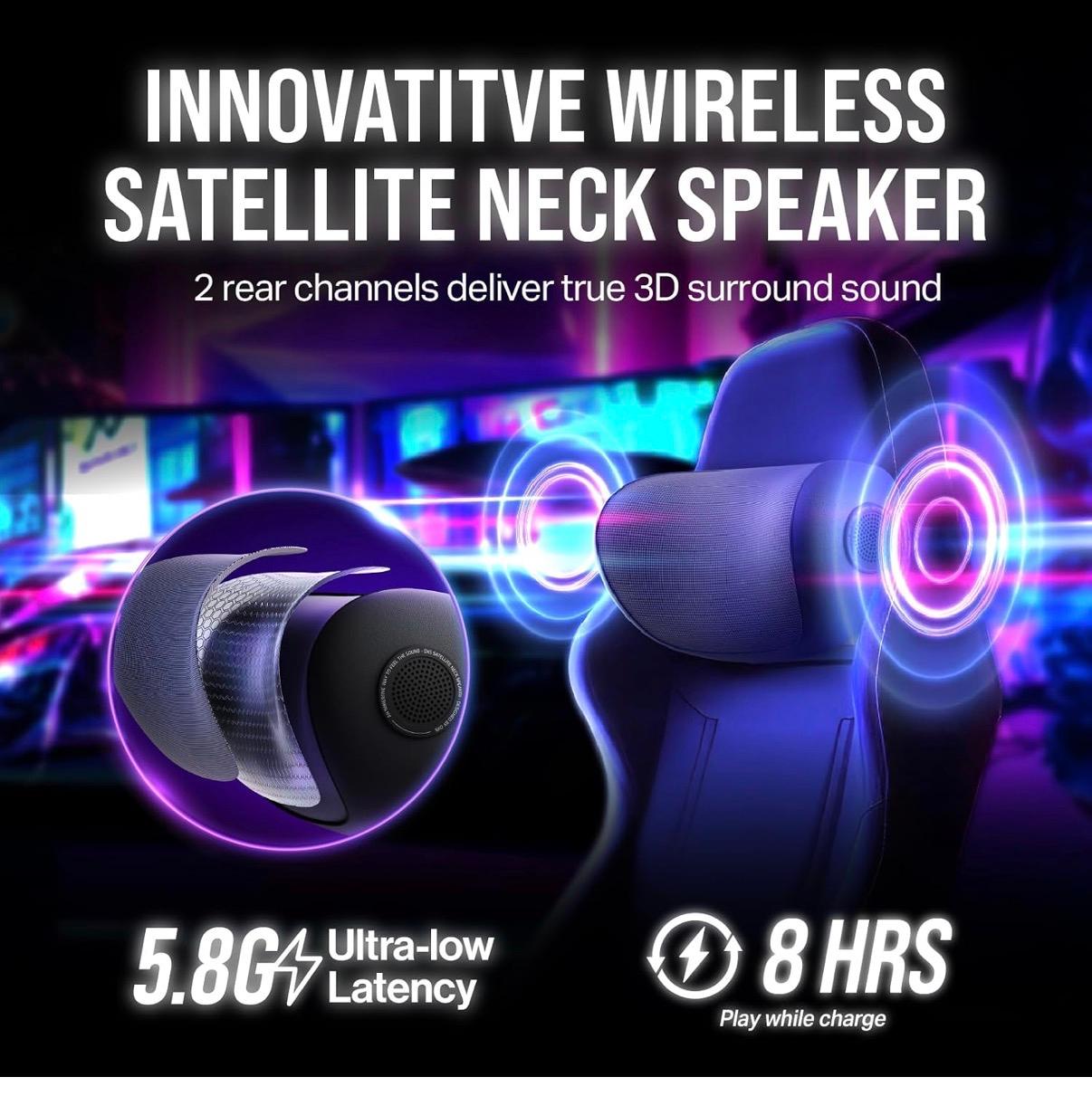 OXS Thunder Duo X Gaming Speaker System with Dolby Atmos, 5.1.2ch