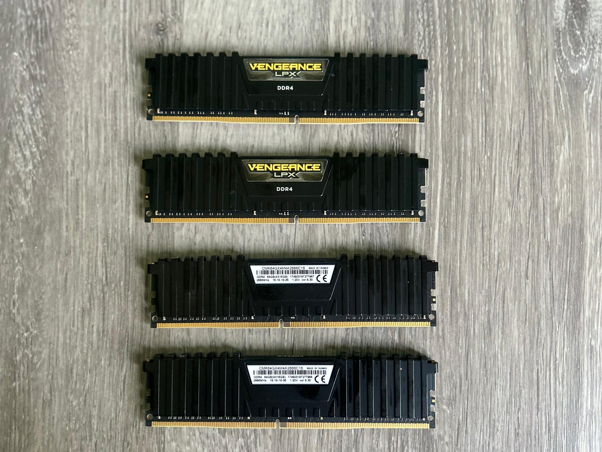 Corsair Vengeance LPX 64GB DDR4-2400 (4x16GB) - Image 2