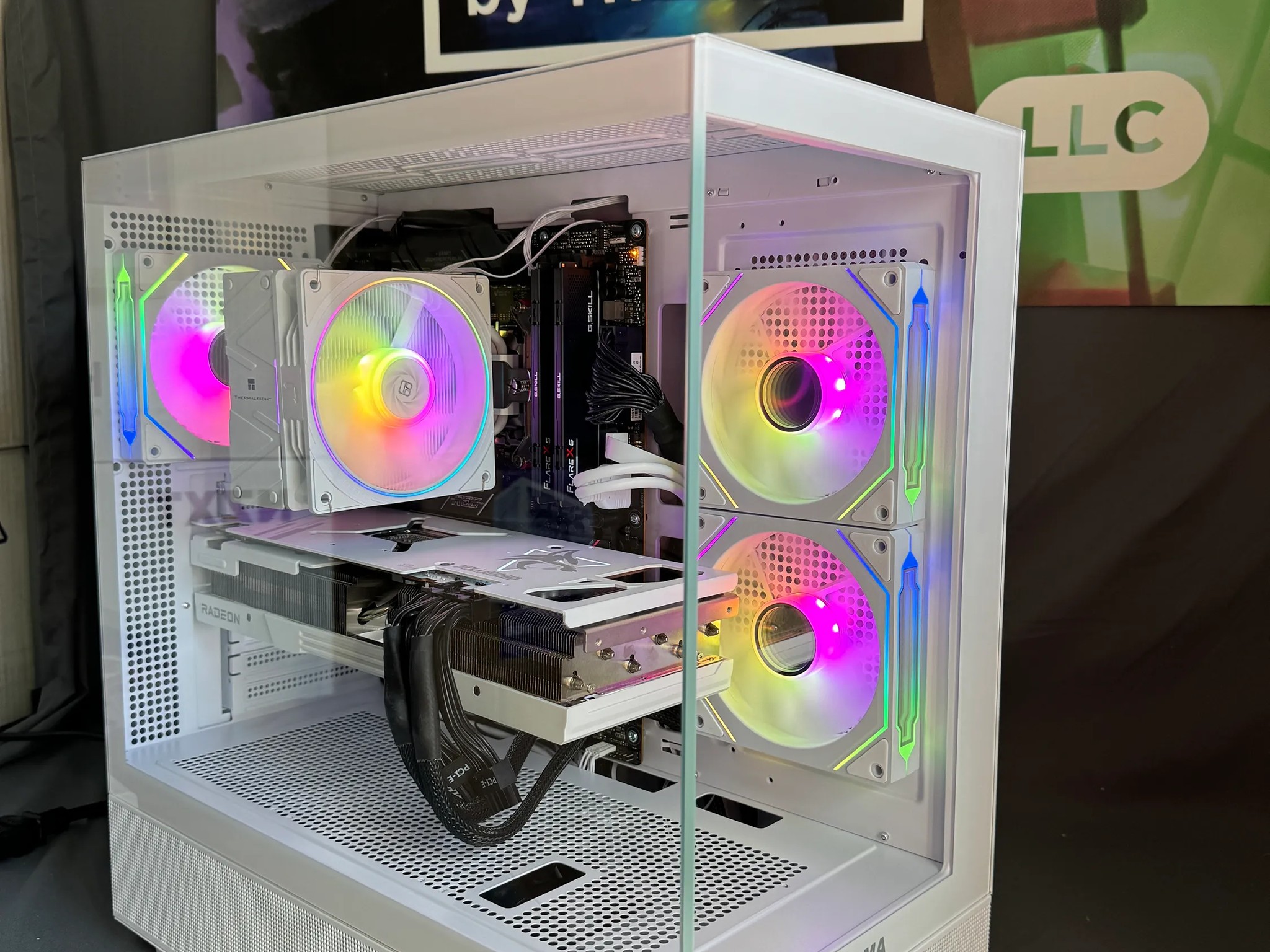 RTX 7900XTX Whiteout GAMING PC Ryzen 9 7900x