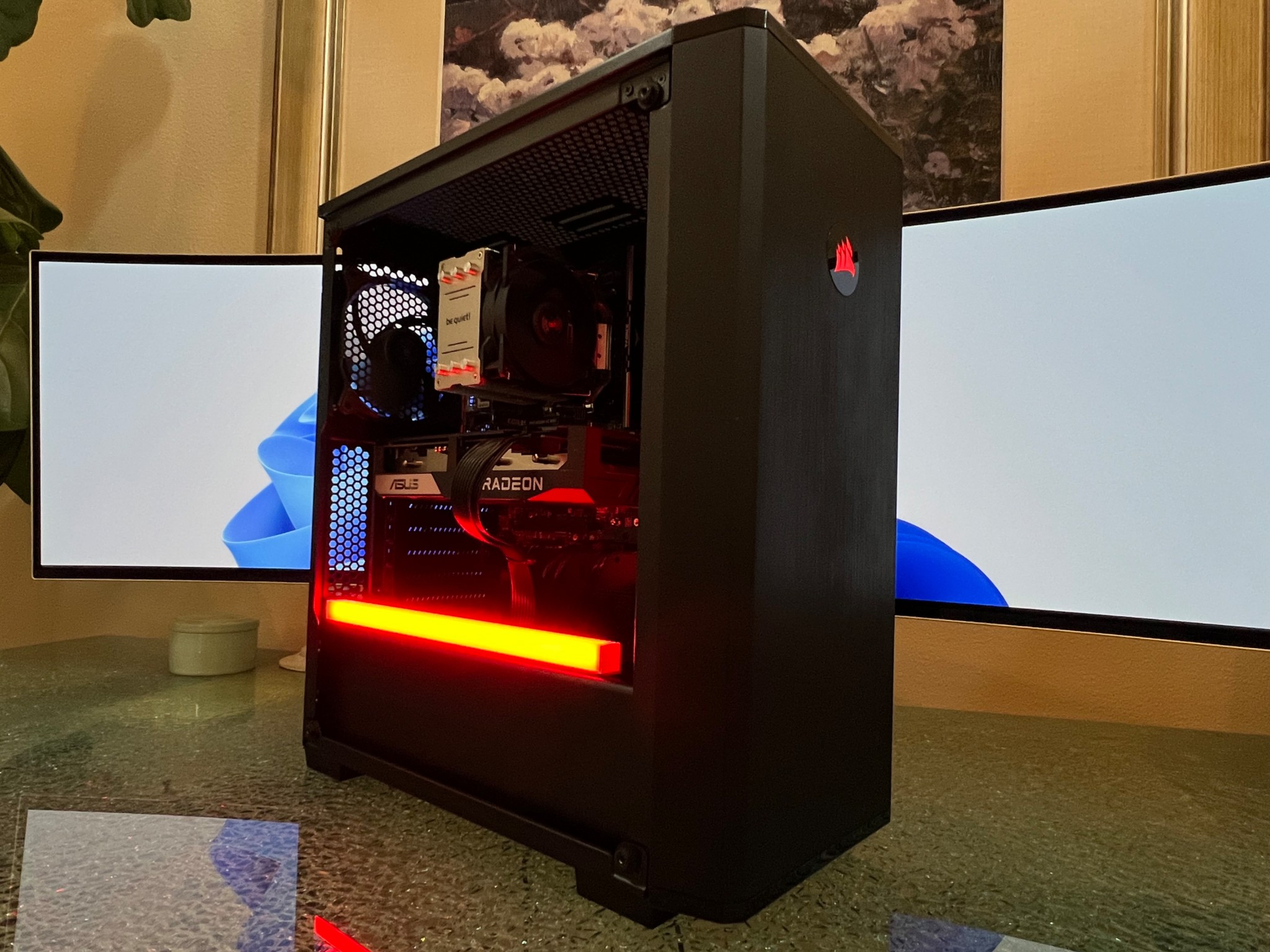 Corsair RGB AMD Custom Gaming PC | Ryzen 5 5600G | RX 6600 | 32 GB 3200MHz RAM | 500 GB SSD