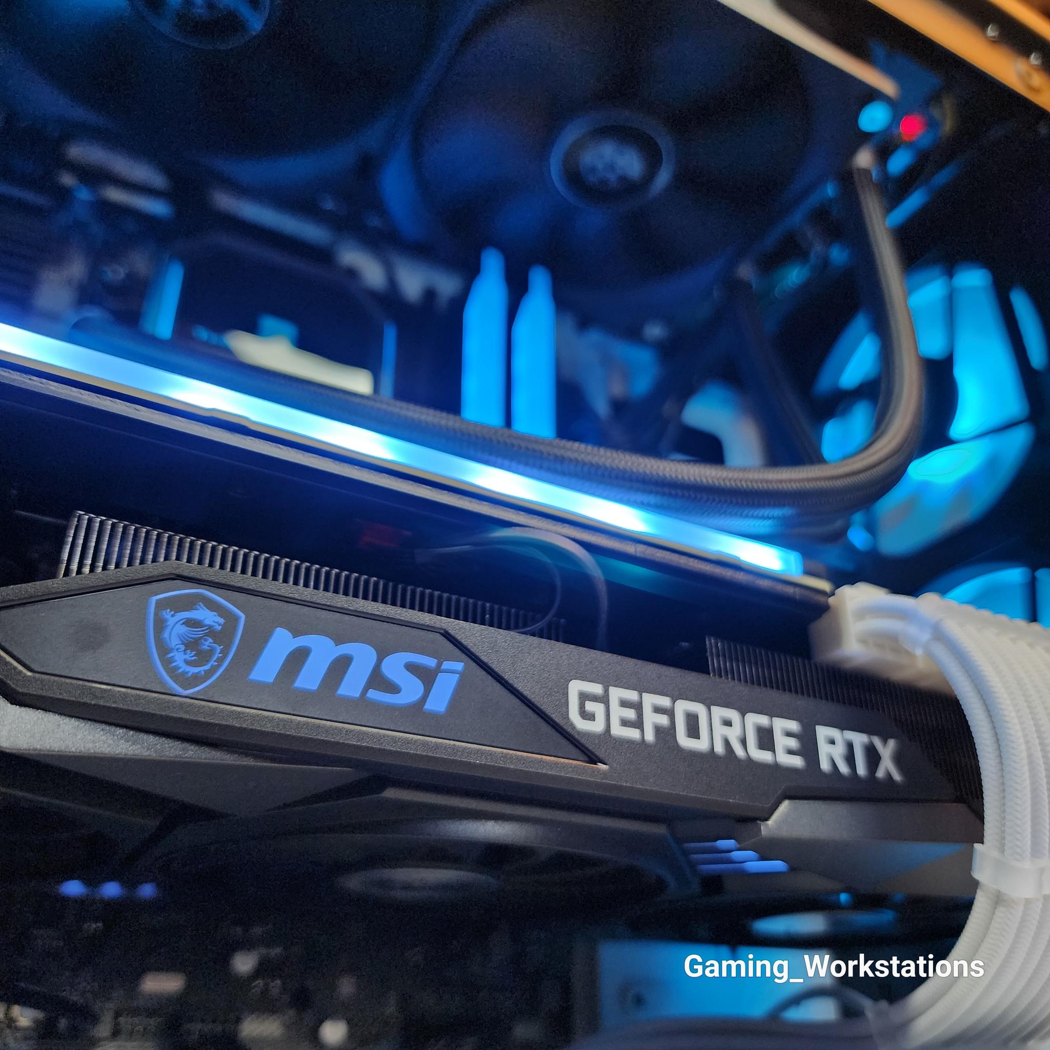 💙🤍 RTX 3070 // Core i5 12400 // 16GB 3600MHz // 1TB NVMe Gen 3