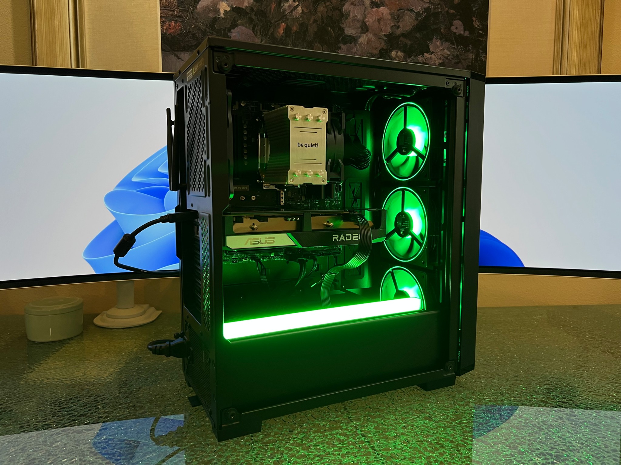 Corsair RGB AMD Custom Gaming PC | Ryzen 5 5600G | RX 6600 | 32 GB 3200MHz RAM | 500 GB SSD