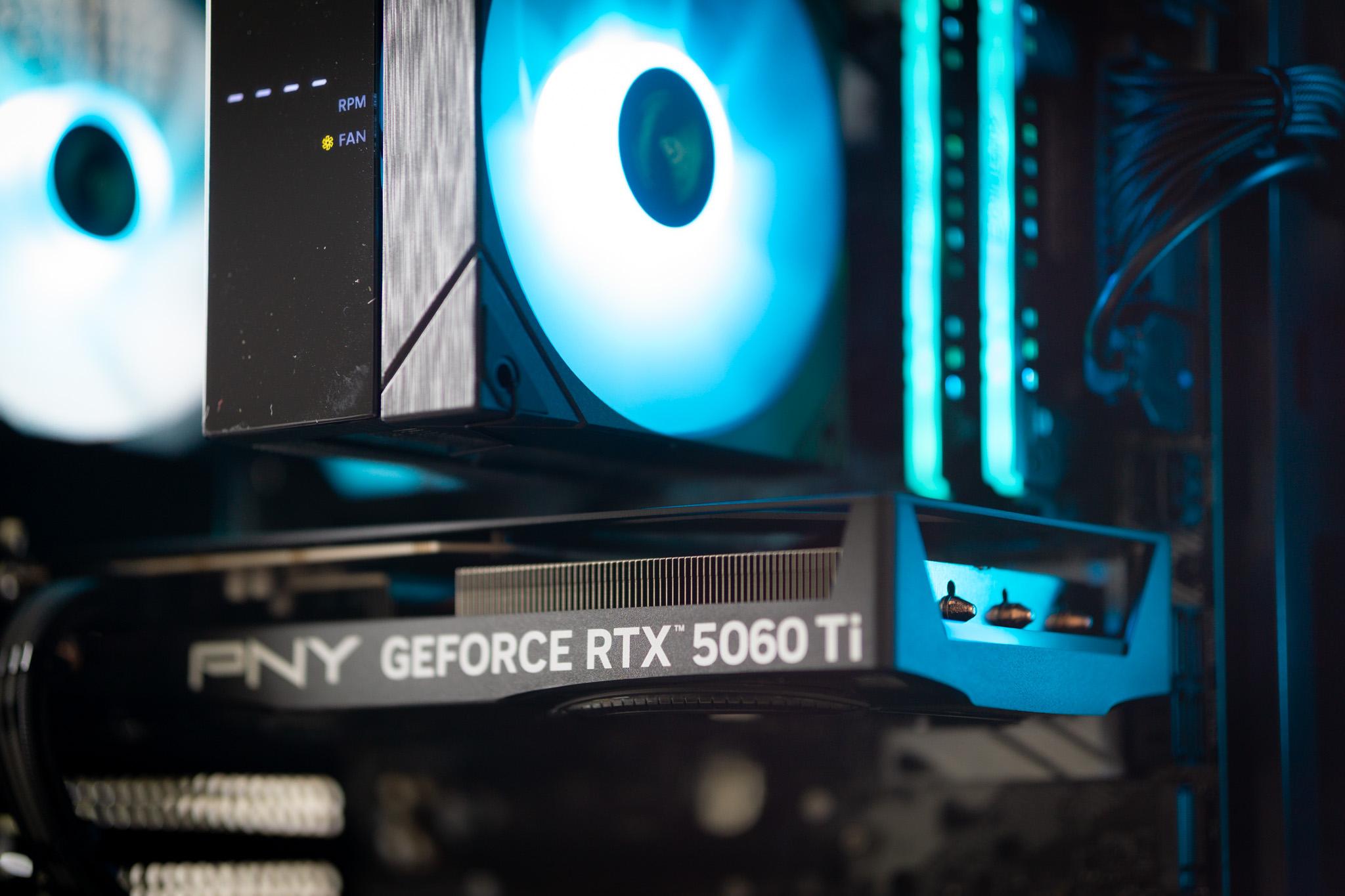 Gaming PC | RTX 5060Ti | Ryzen 5 5600 | 16GB DDR4 | ARGB | WiFi | 1440p Streaming/Gaming