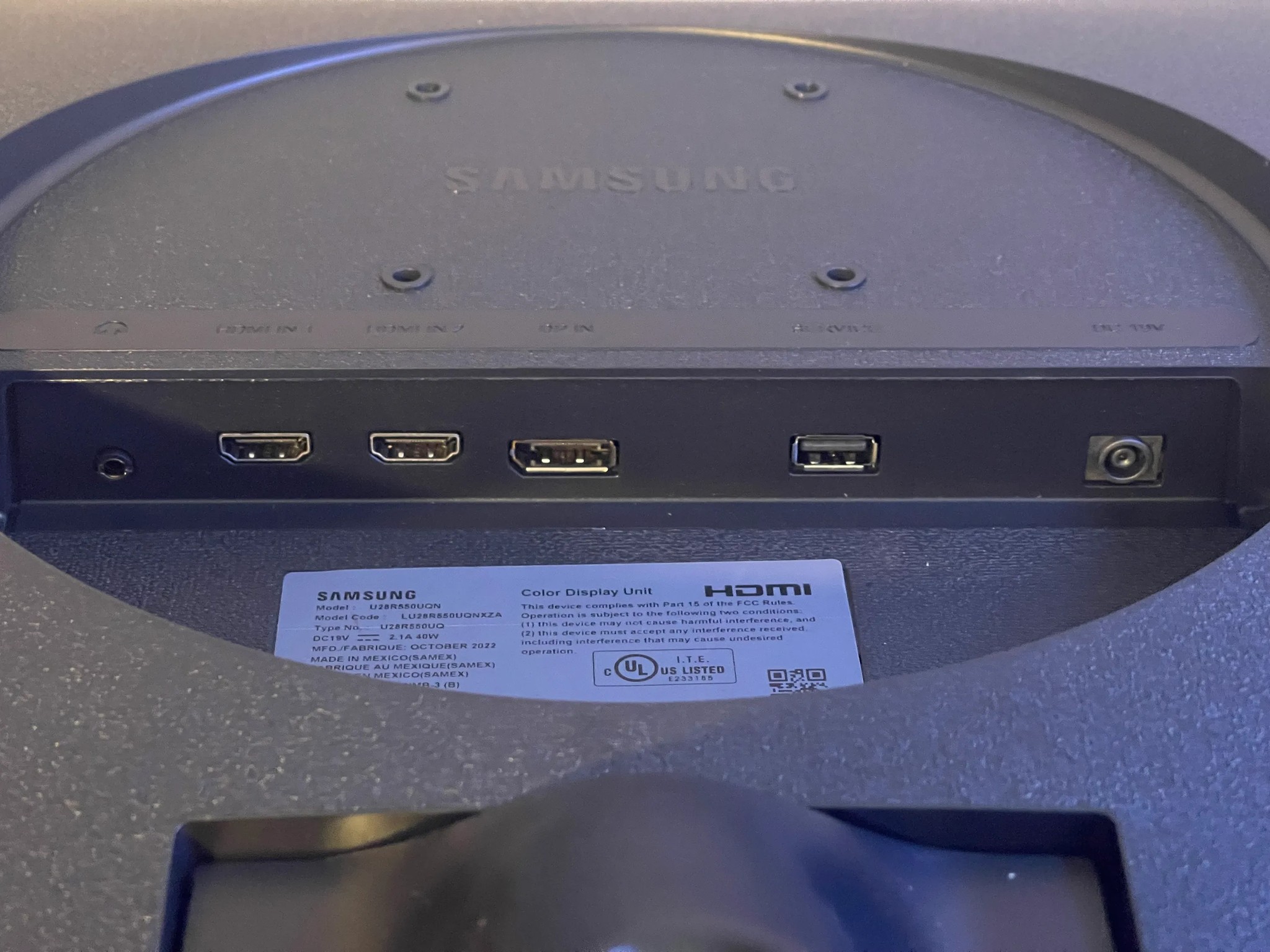 SAMSUNG 28 Class ViewFinity 4K 60hz Monitor