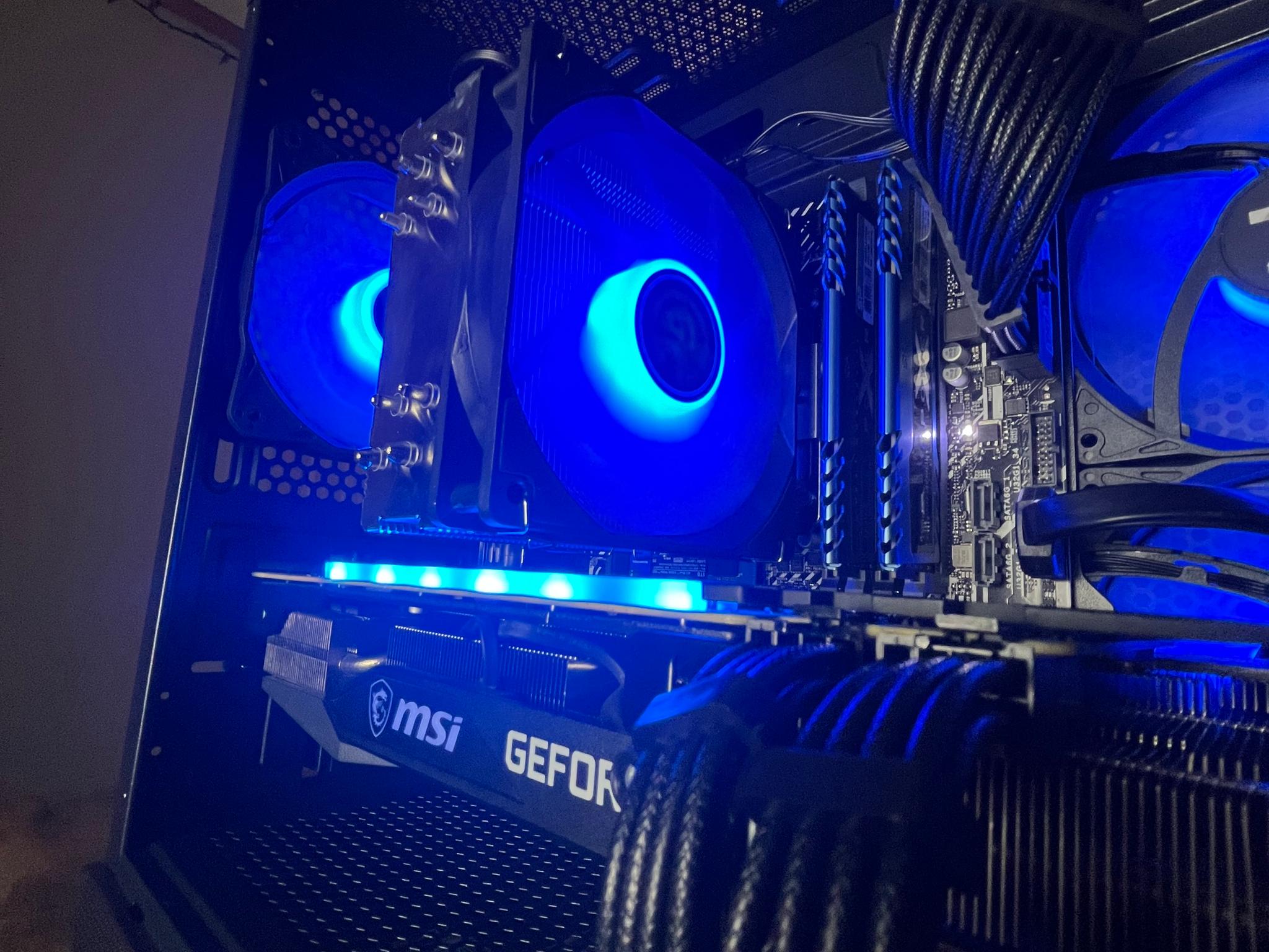 💙🐦‍⬛Blue Raven Gaming PC🐦‍⬛💙RTX 3070💙🐦‍⬛i5-11600KF💙🐦‍⬛16GB DDR4🐦‍⬛💙1TB NVME SSD💙🐦‍⬛